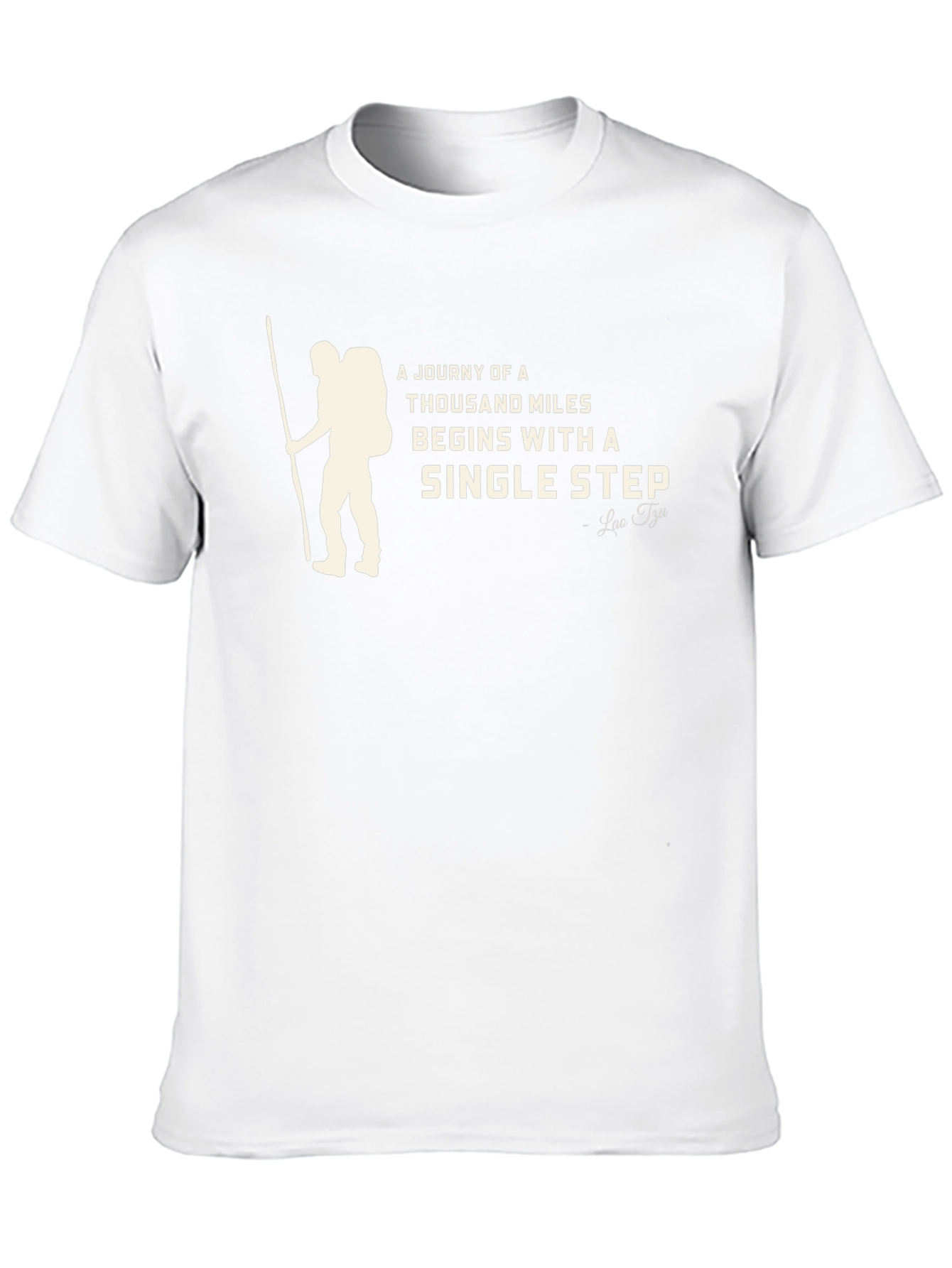 Inspirational Hiker T-Shirt: A Journey Begins