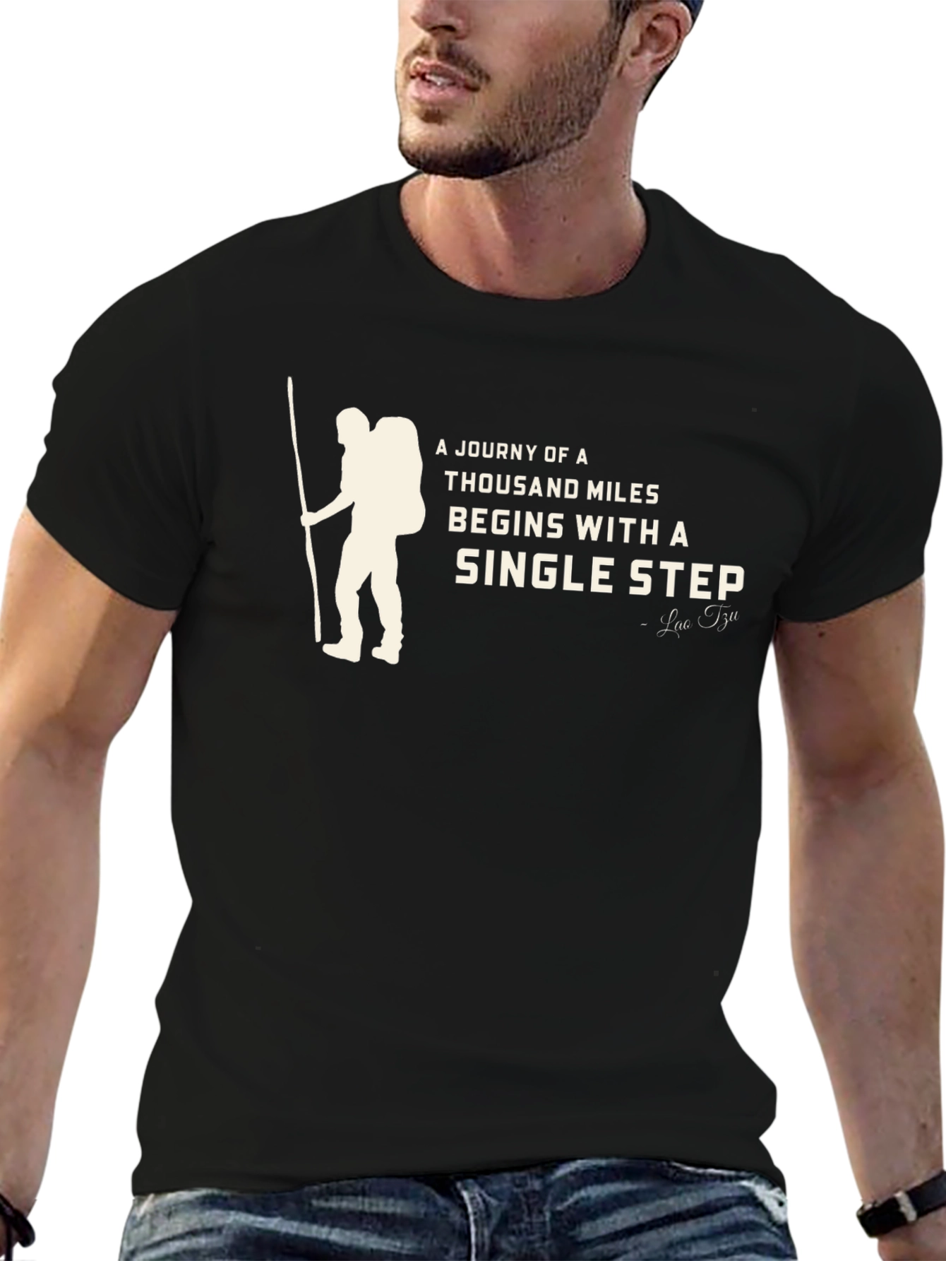 Inspirational Hiker T-Shirt: A Journey Begins