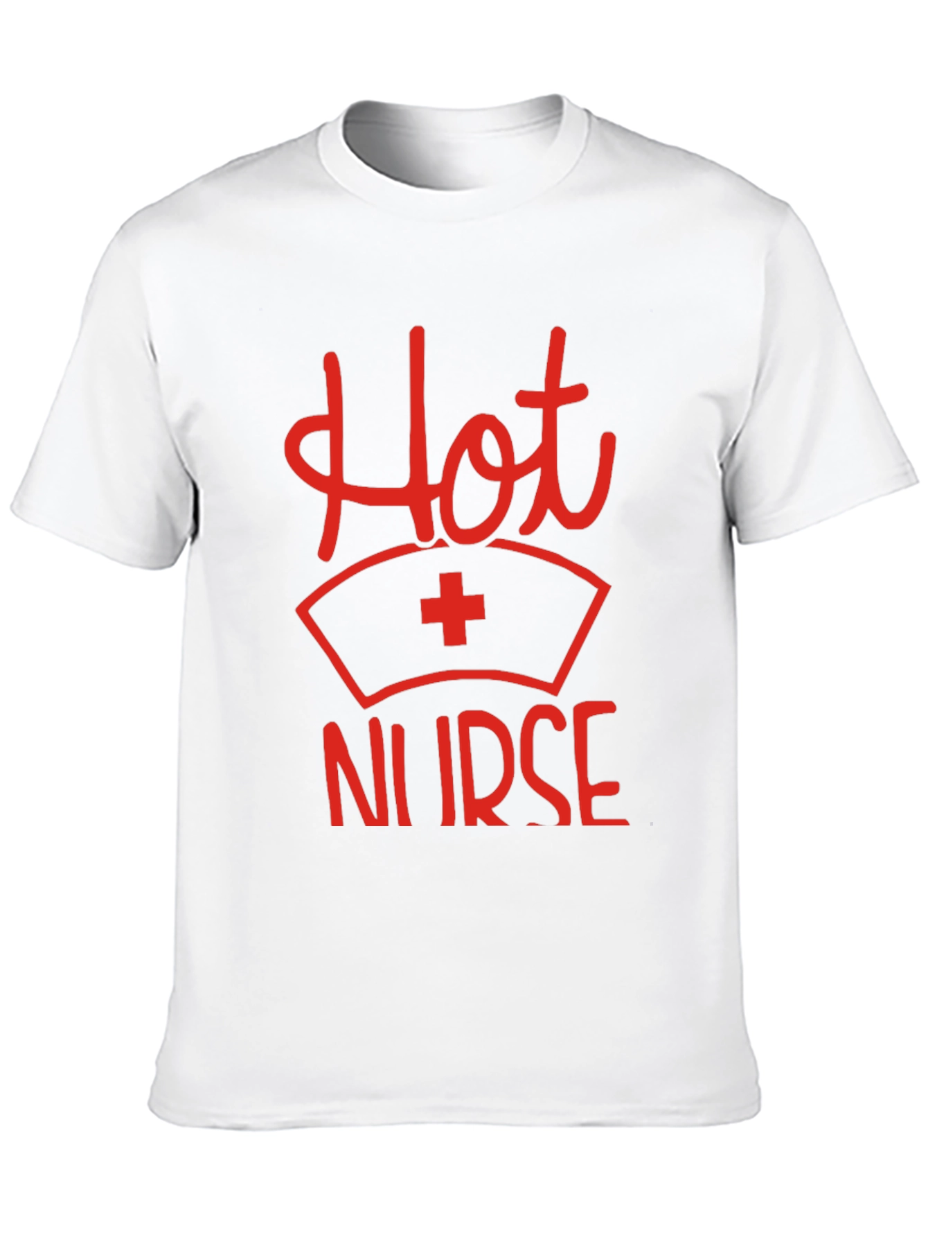 Hot Nurse Graphic Tee - Novelty Medical T-Shirt