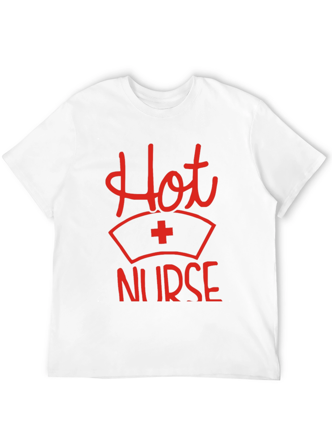 Hot Nurse Graphic Tee - Novelty Medical T-Shirt