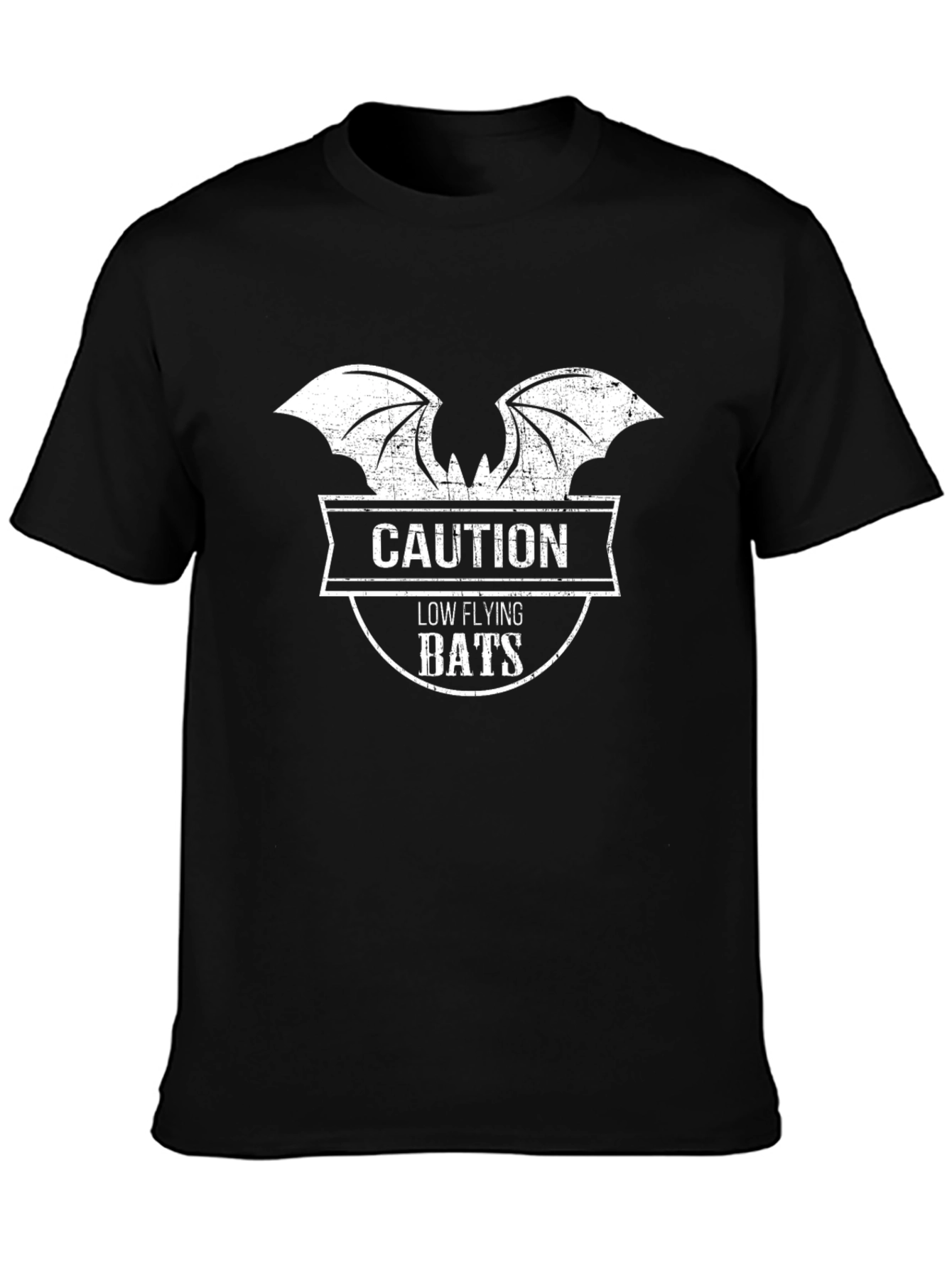 Caution Low Flying Bats Graphic T-Shirt