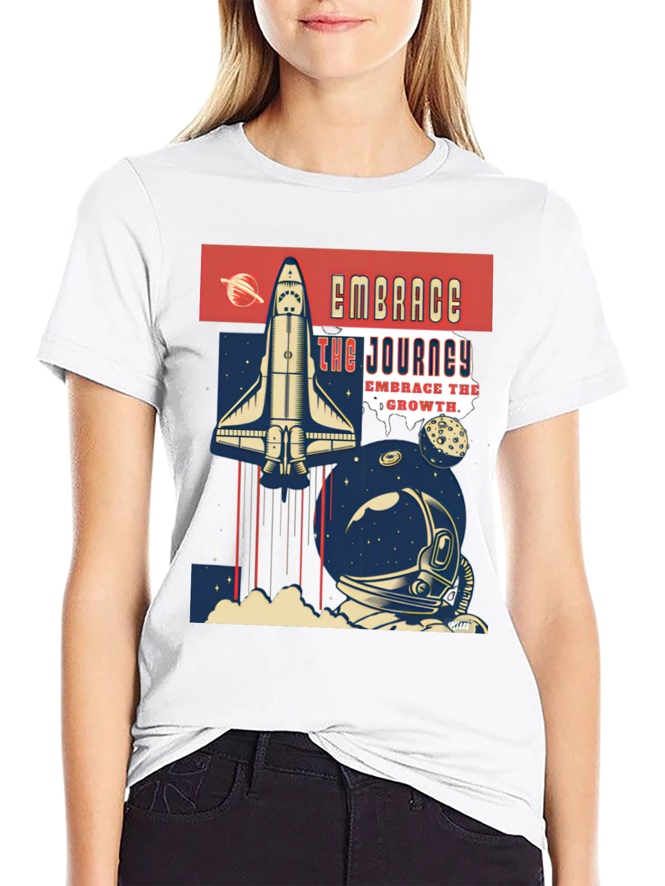Embrace the Journey Space T-Shirt