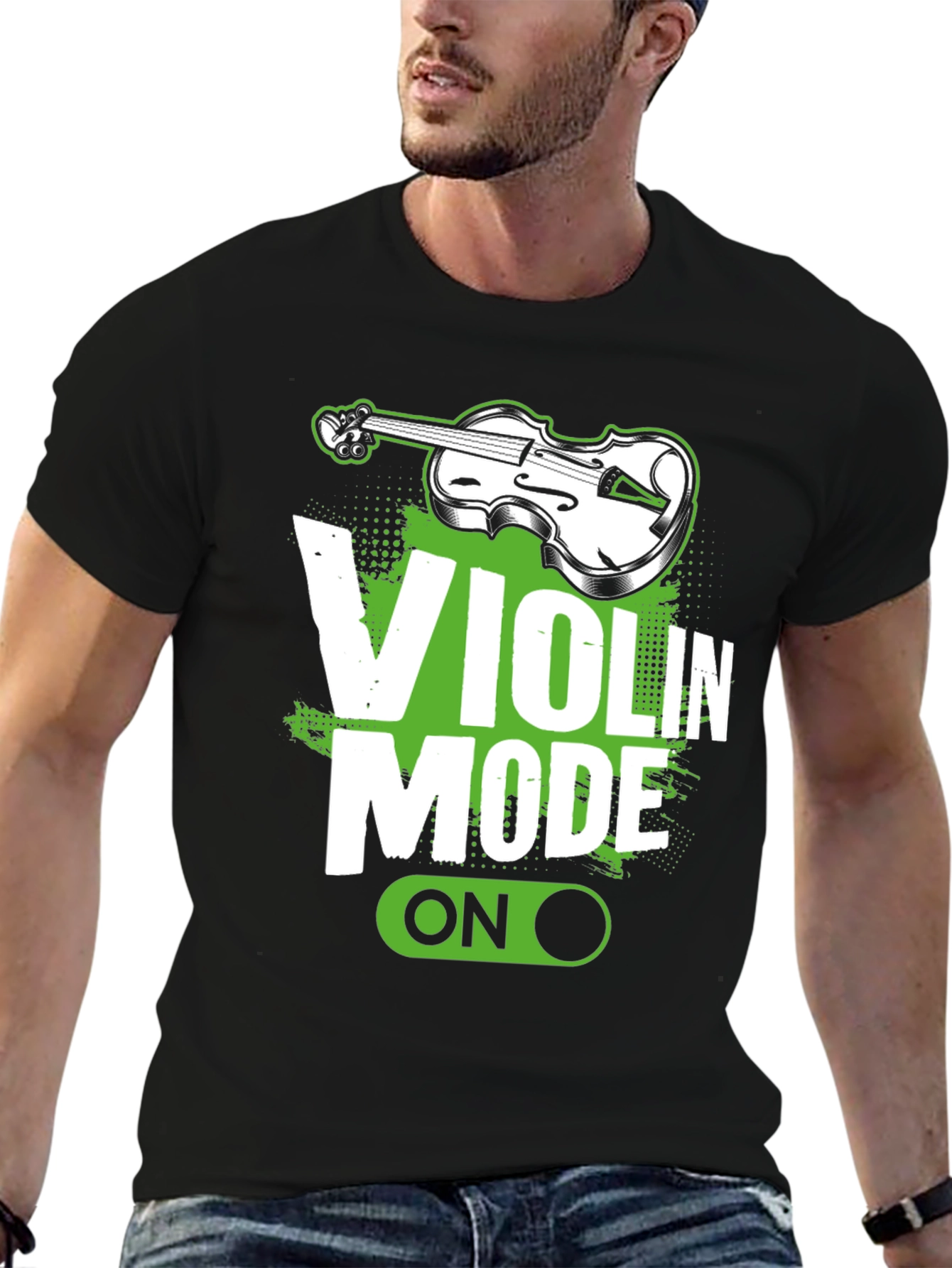 Violin Mode On - Graphic T-Shirt