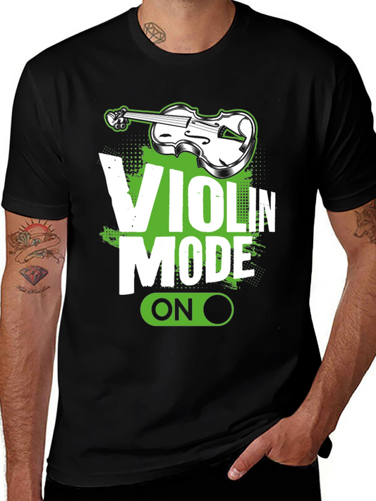 Violin Mode On - Graphic T-Shirt