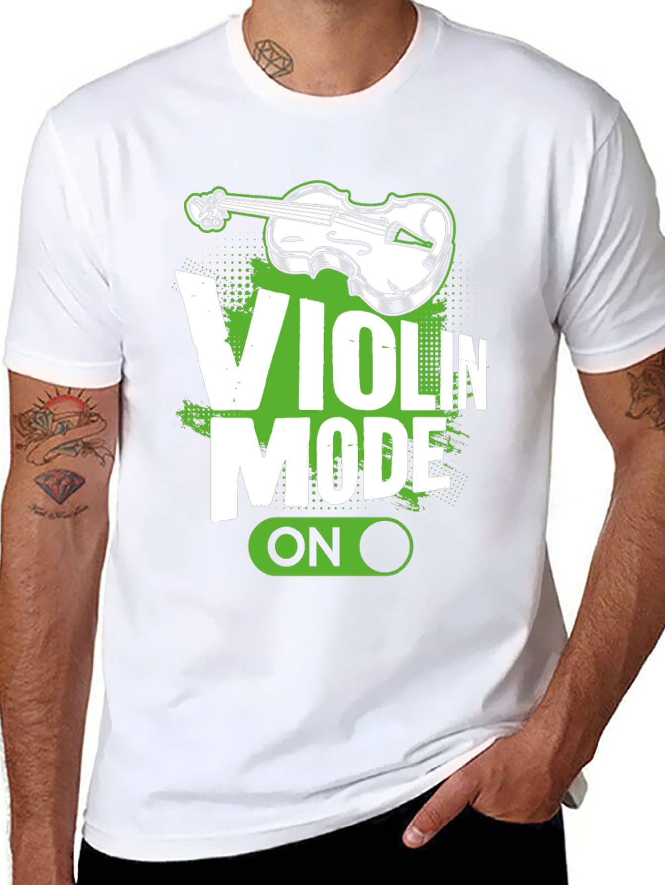 Violin Mode On - Graphic T-Shirt