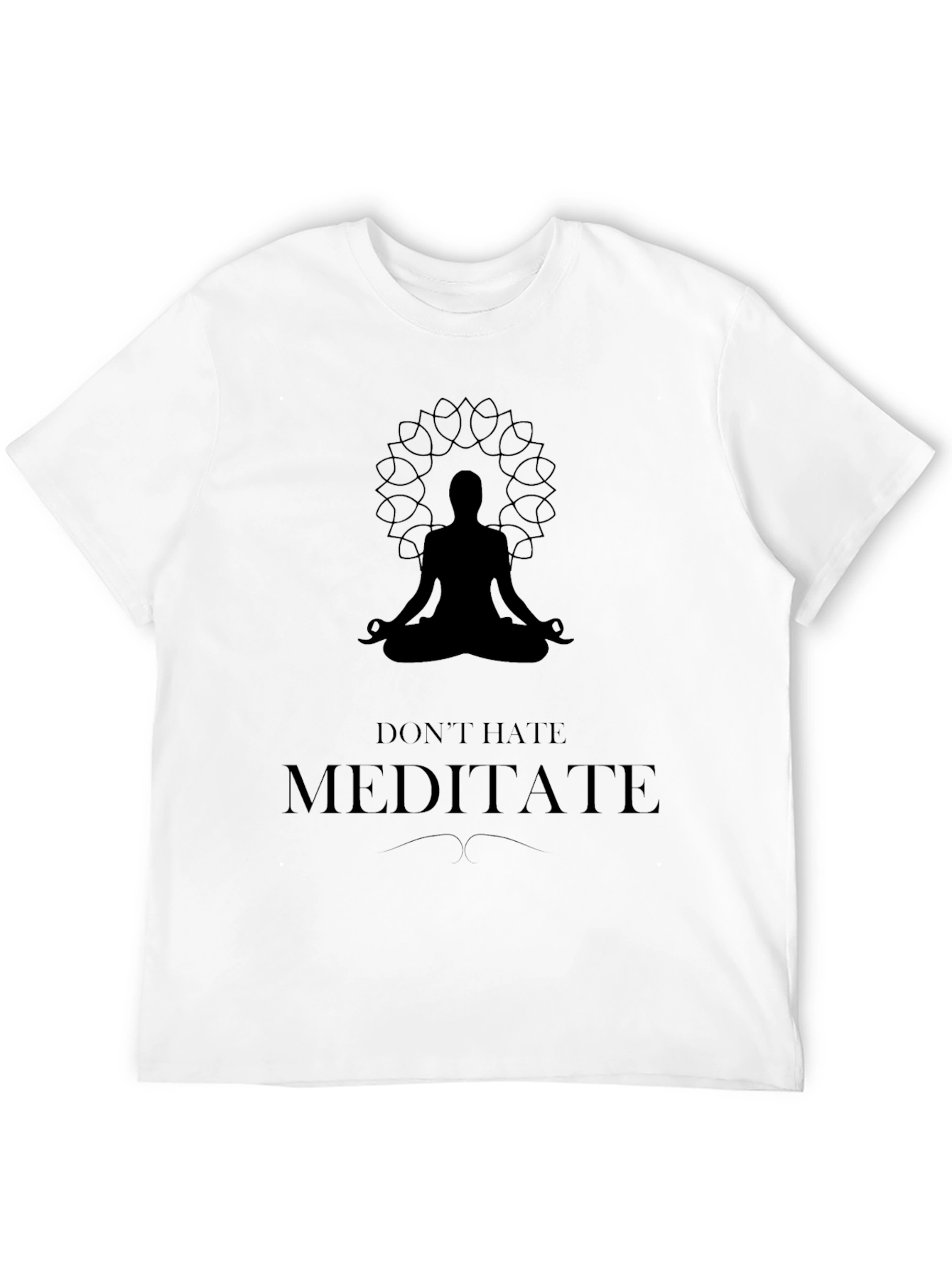 Meditate Graphic Tee - Relax and Unwind