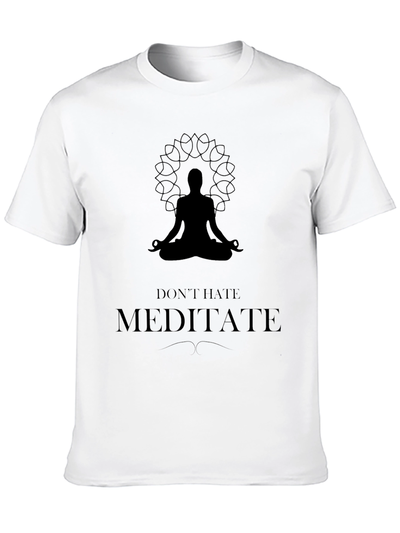 Meditate Graphic Tee - Relax and Unwind