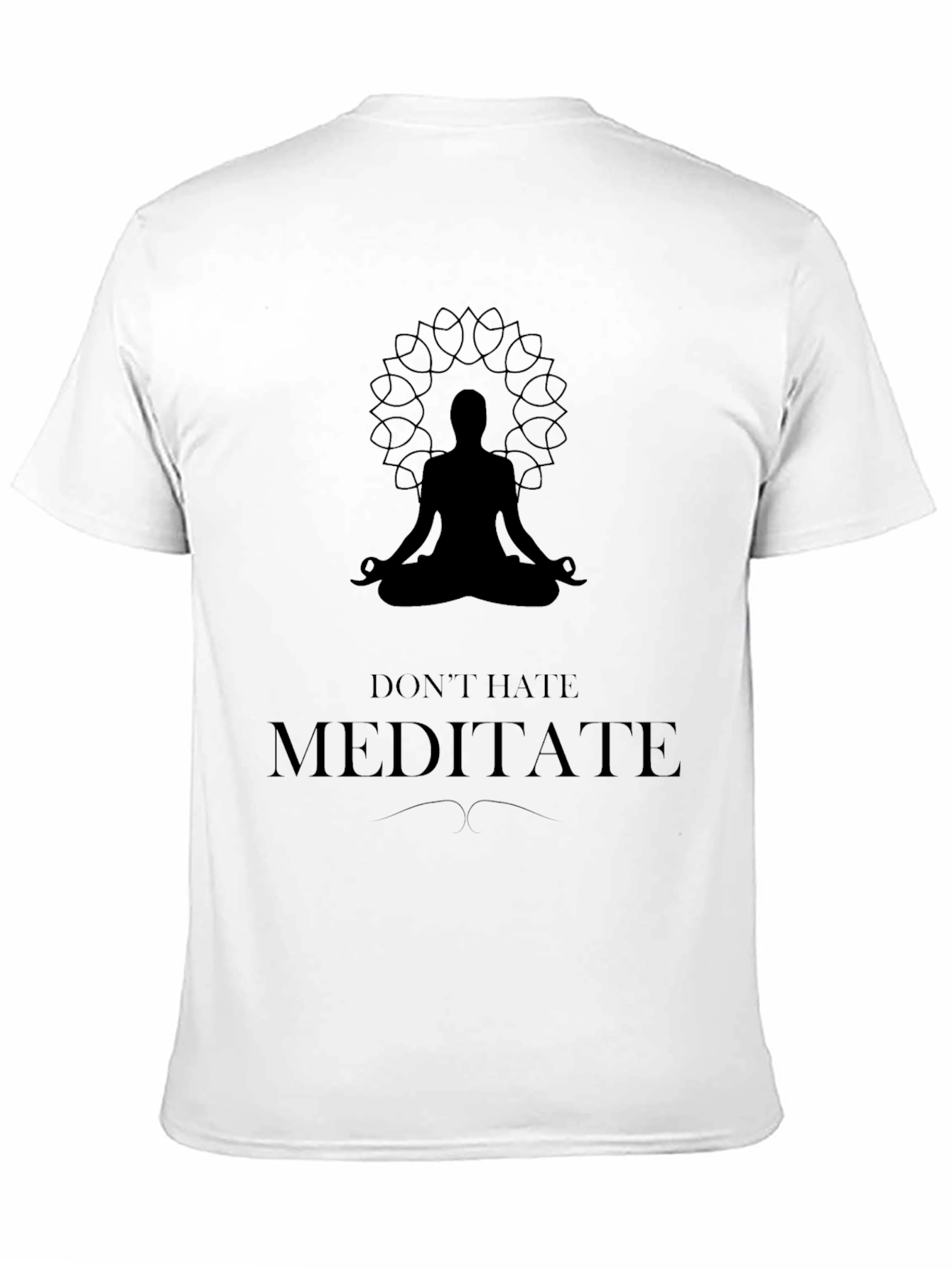 Meditate Graphic Tee - Relax and Unwind