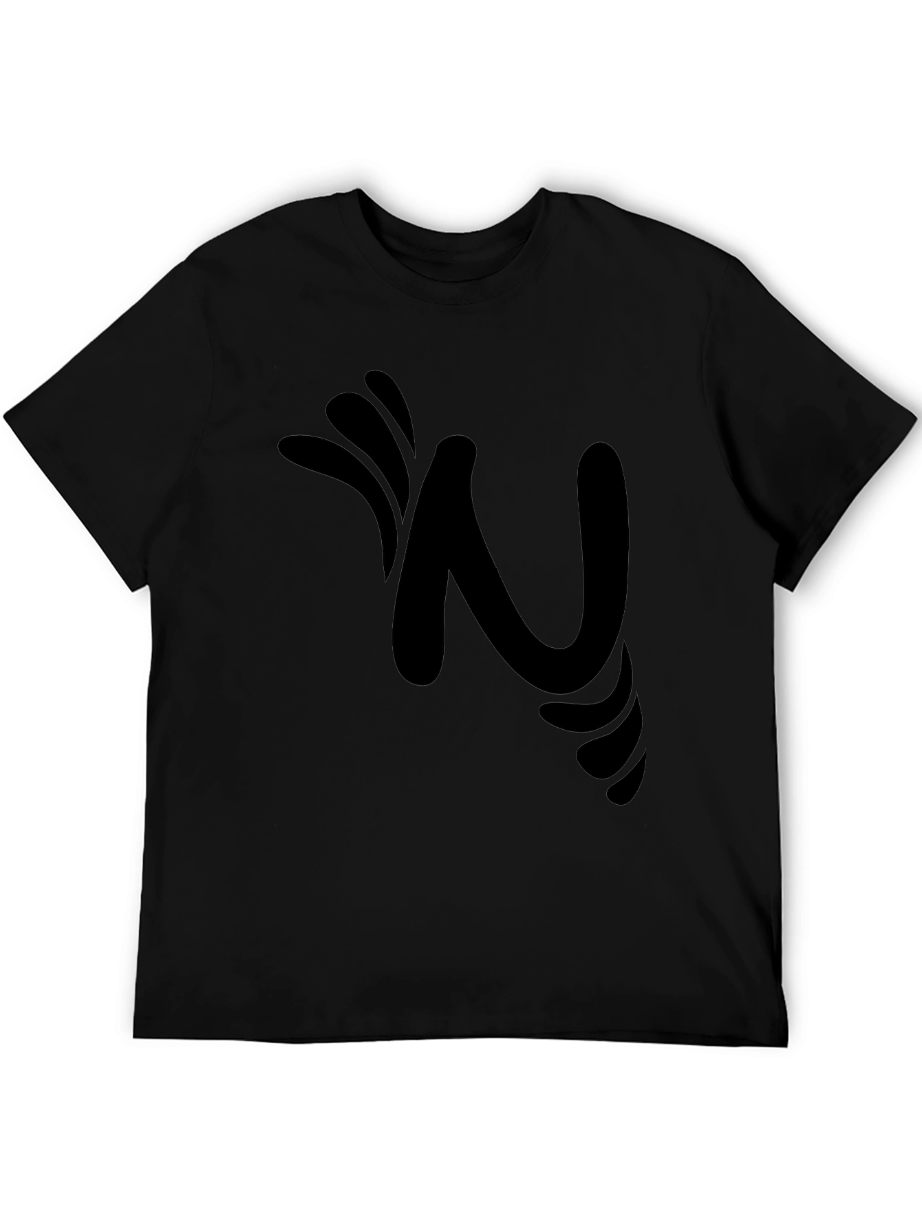 Black Graphic Tee - Stylish N Design