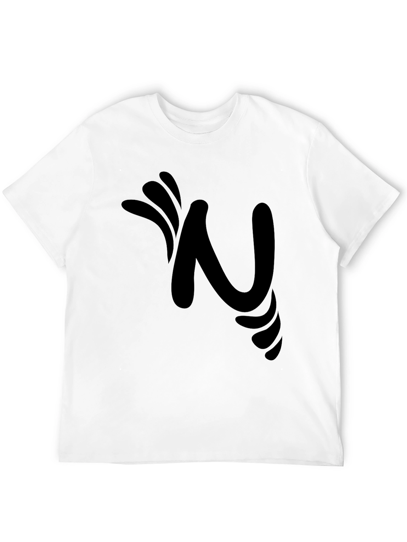Black Graphic Tee - Stylish N Design