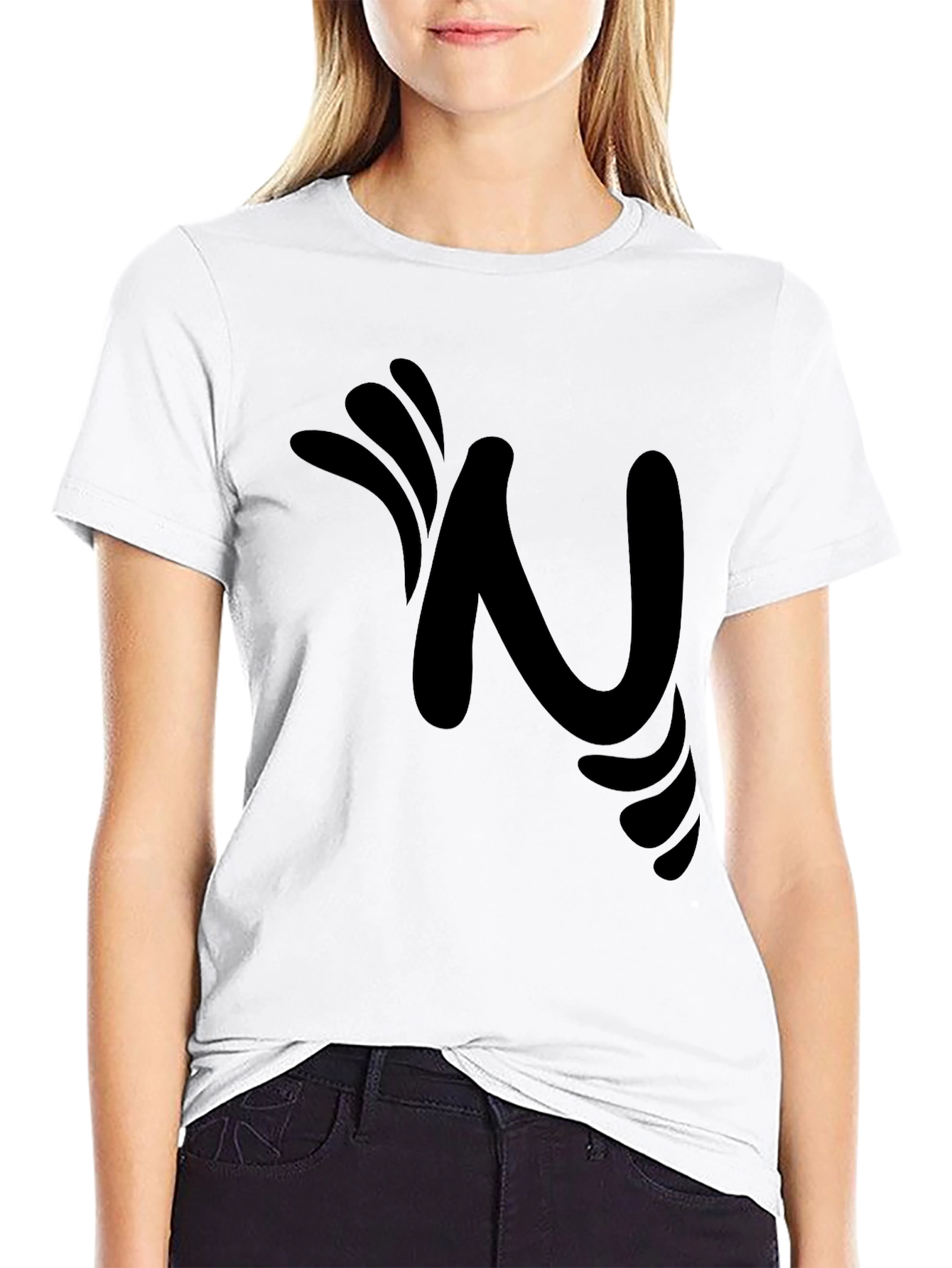 Black Graphic Tee - Stylish N Design