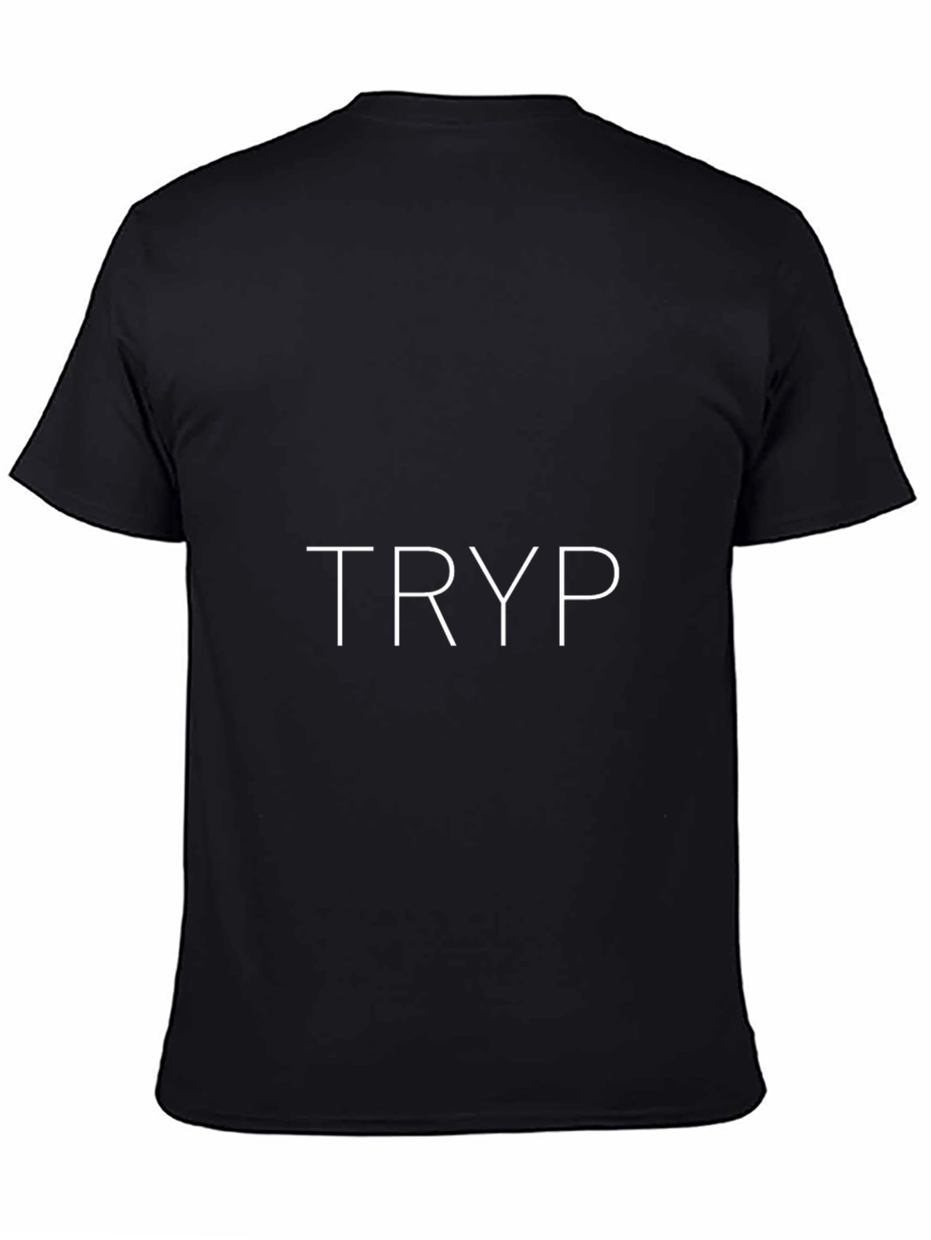 TRYP Graphic Tee - Modern Black T-Shirt