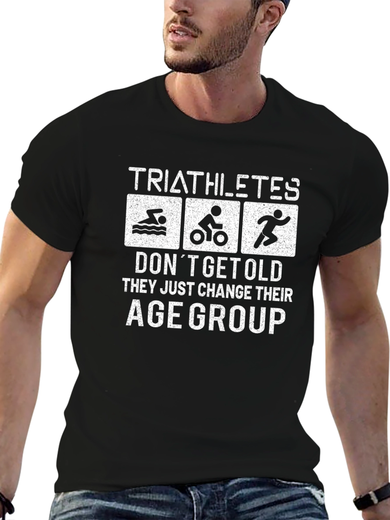 Triathletes Dont Get Old T-Shirt