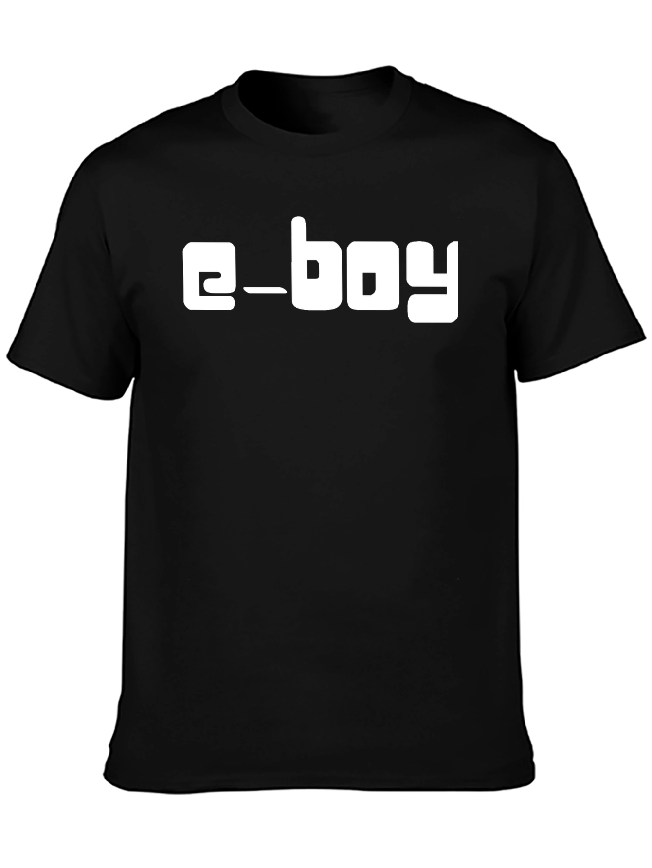 E-boy Black Graphic Tee