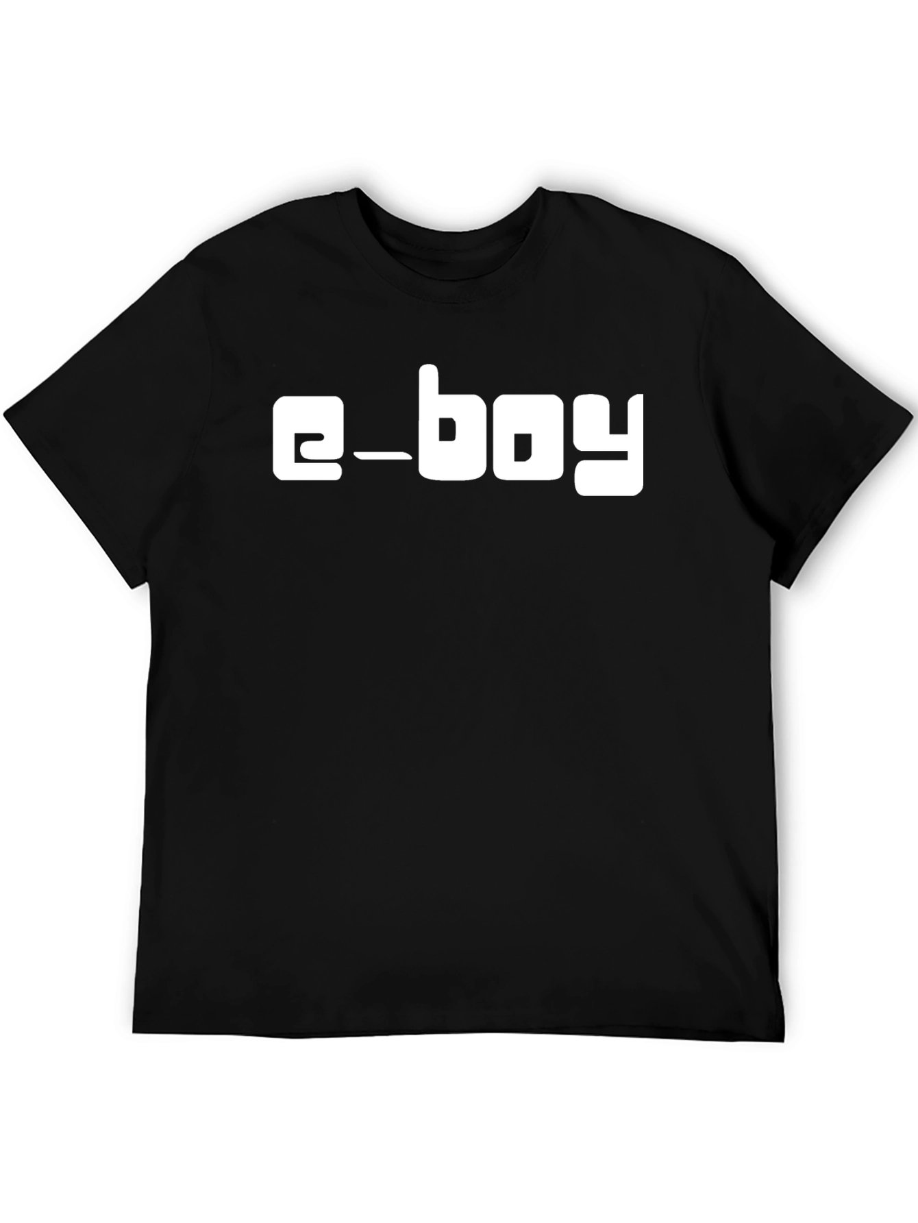 E-boy Black Graphic Tee