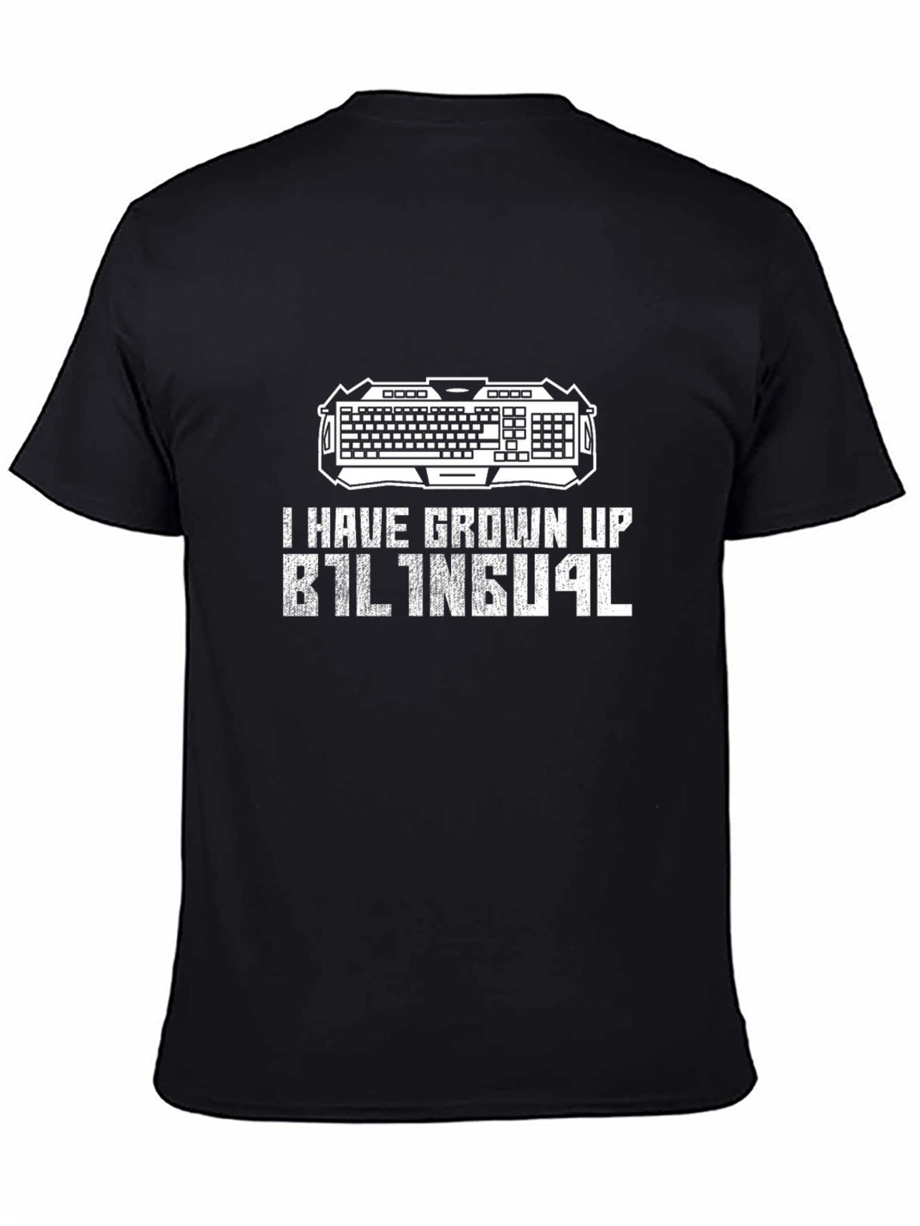 Bilingual Gamer T-Shirt: I Have Grown Up Bilingual