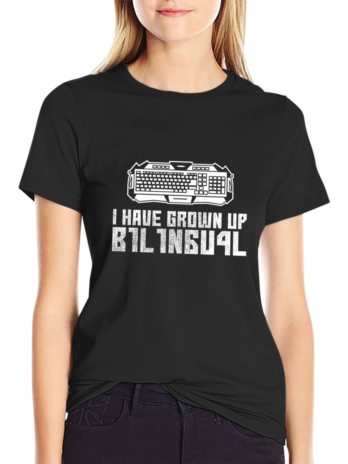 Bilingual Gamer T-Shirt: I Have Grown Up Bilingual