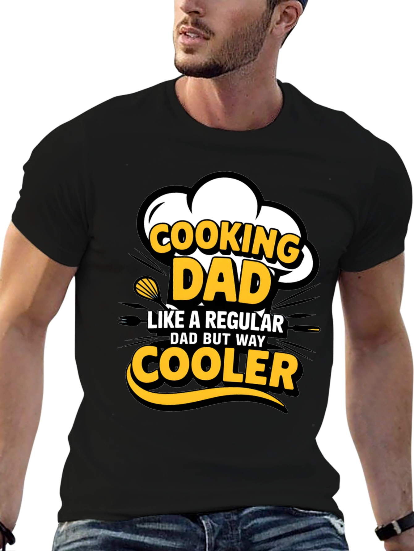 Cooking Dad T-Shirt - Cooler Chef Dad Tee