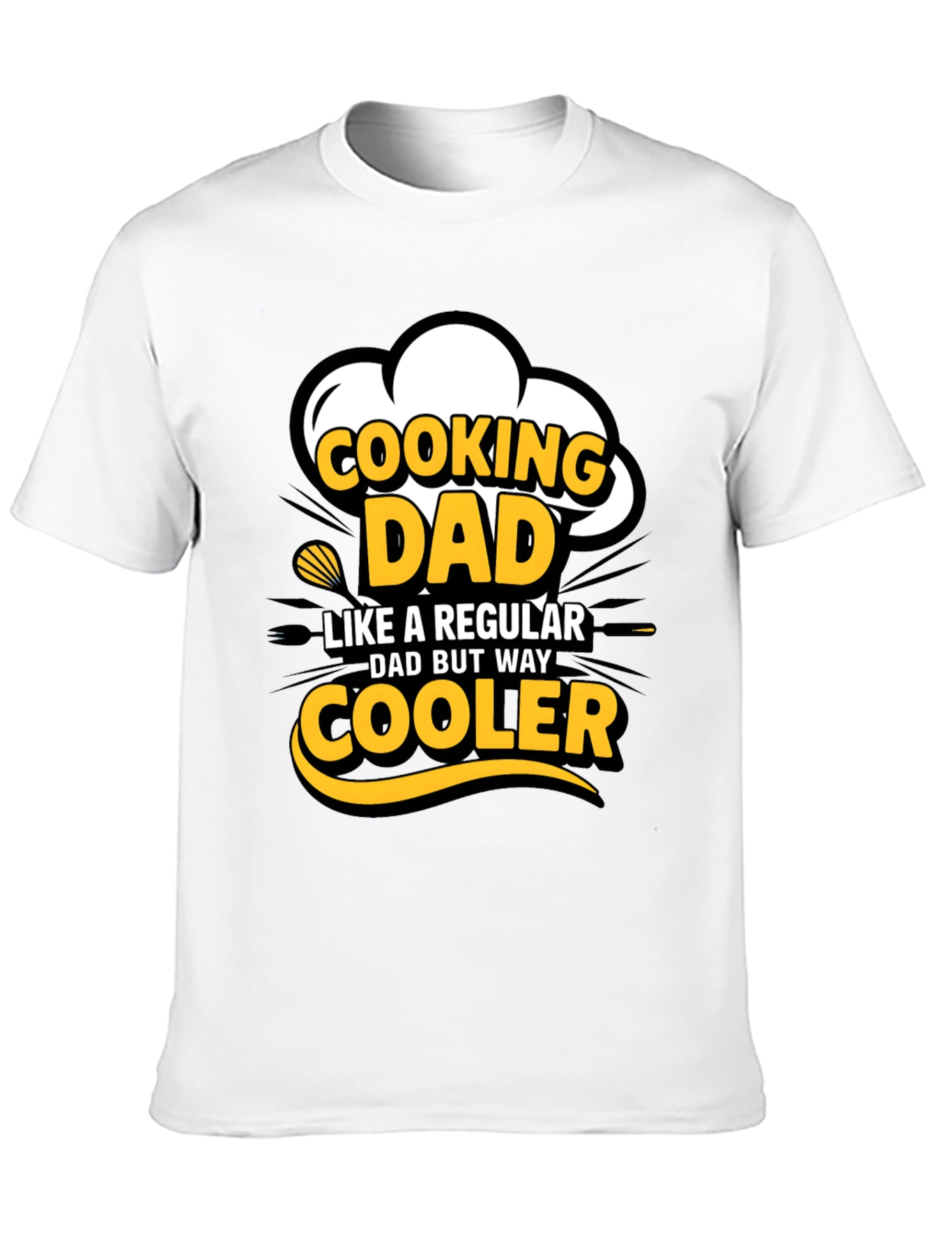 Cooking Dad T-Shirt - Cooler Chef Dad Tee