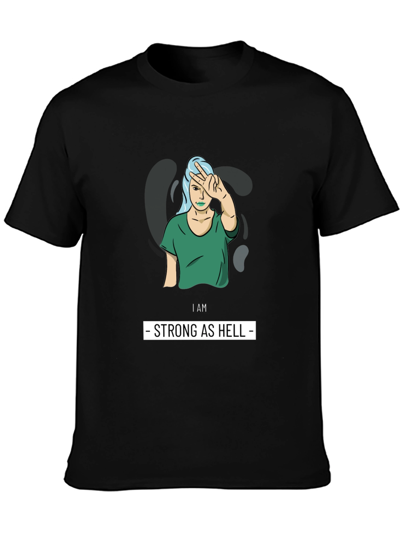 I Am Strong As Hell Graphic Tee