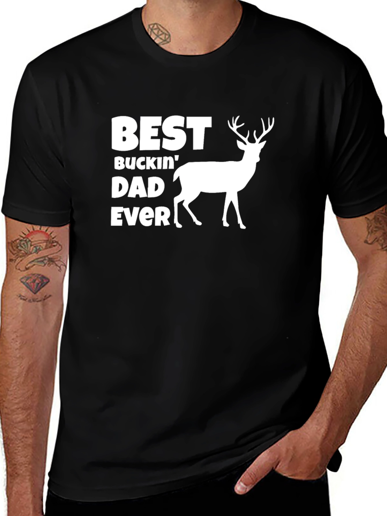 Best Buckin Dad Ever T-Shirt