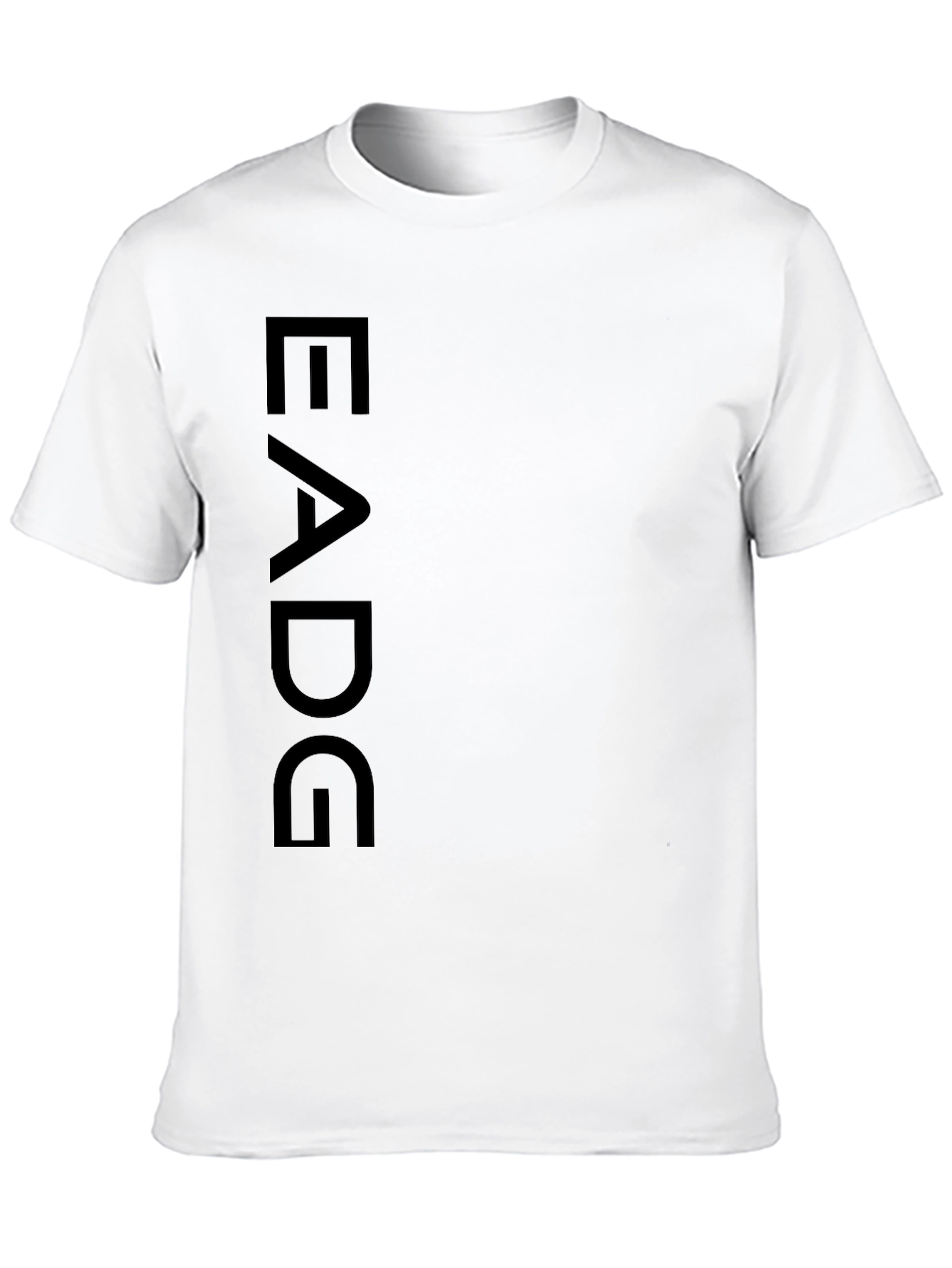 EADG Graphic Print Black T-Shirt