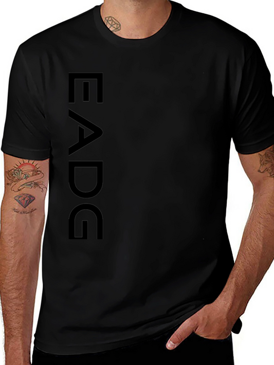 EADG Graphic Print Black T-Shirt