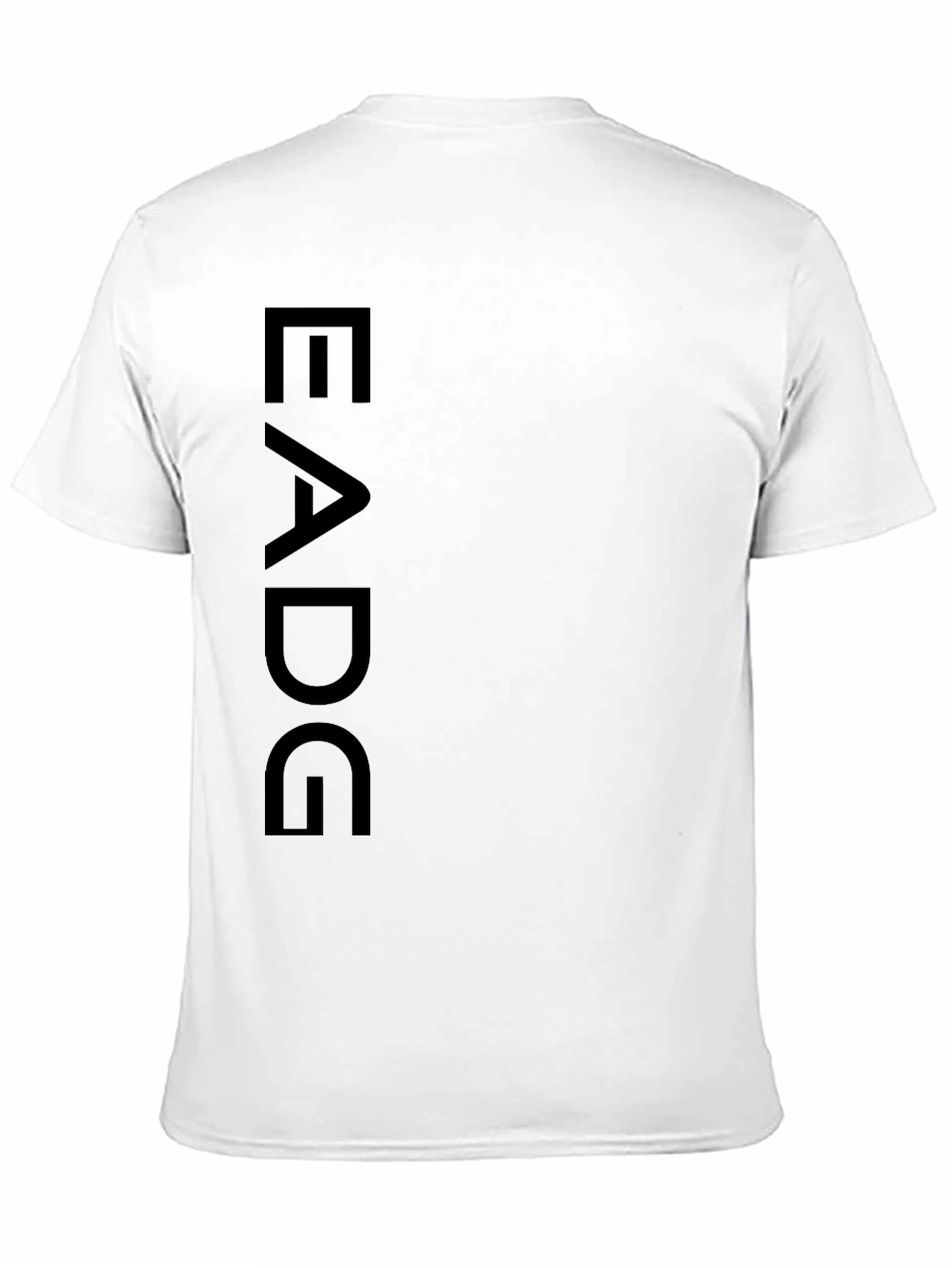 EADG Graphic Print Black T-Shirt
