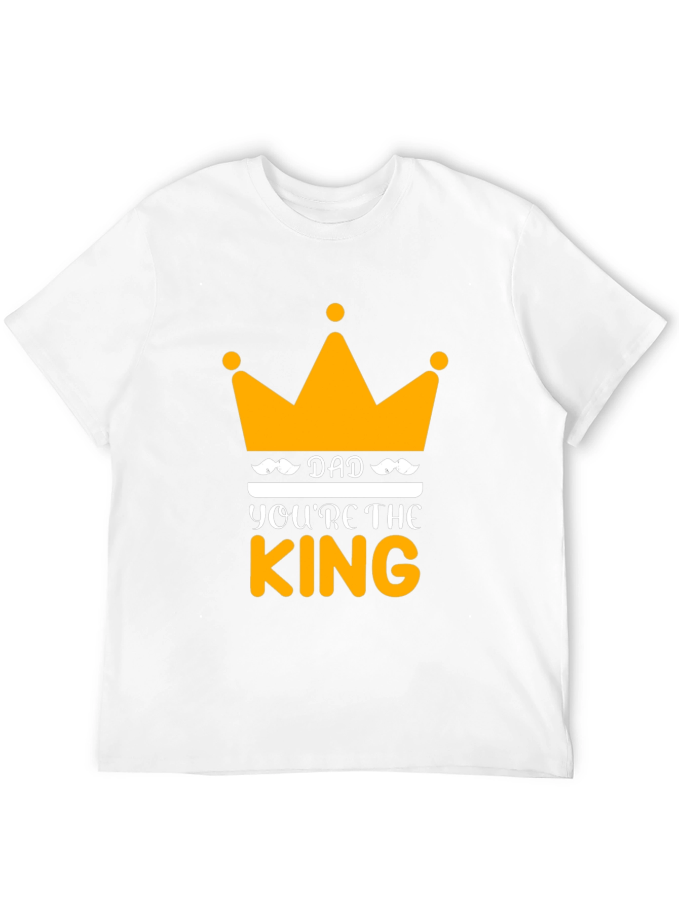 Dad Youre The King Black T-Shirt