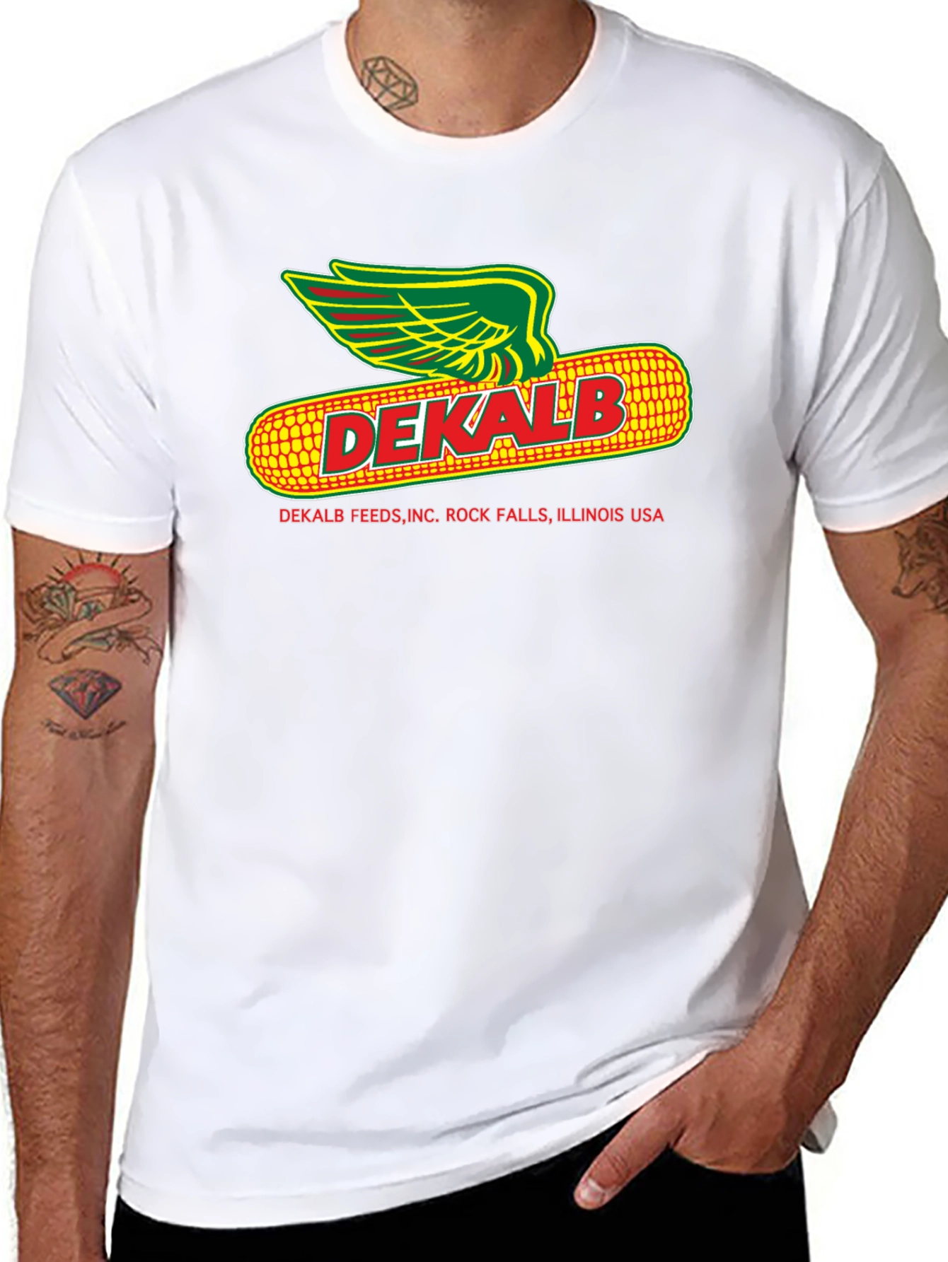 Dekalb Feeds Black T-Shirt