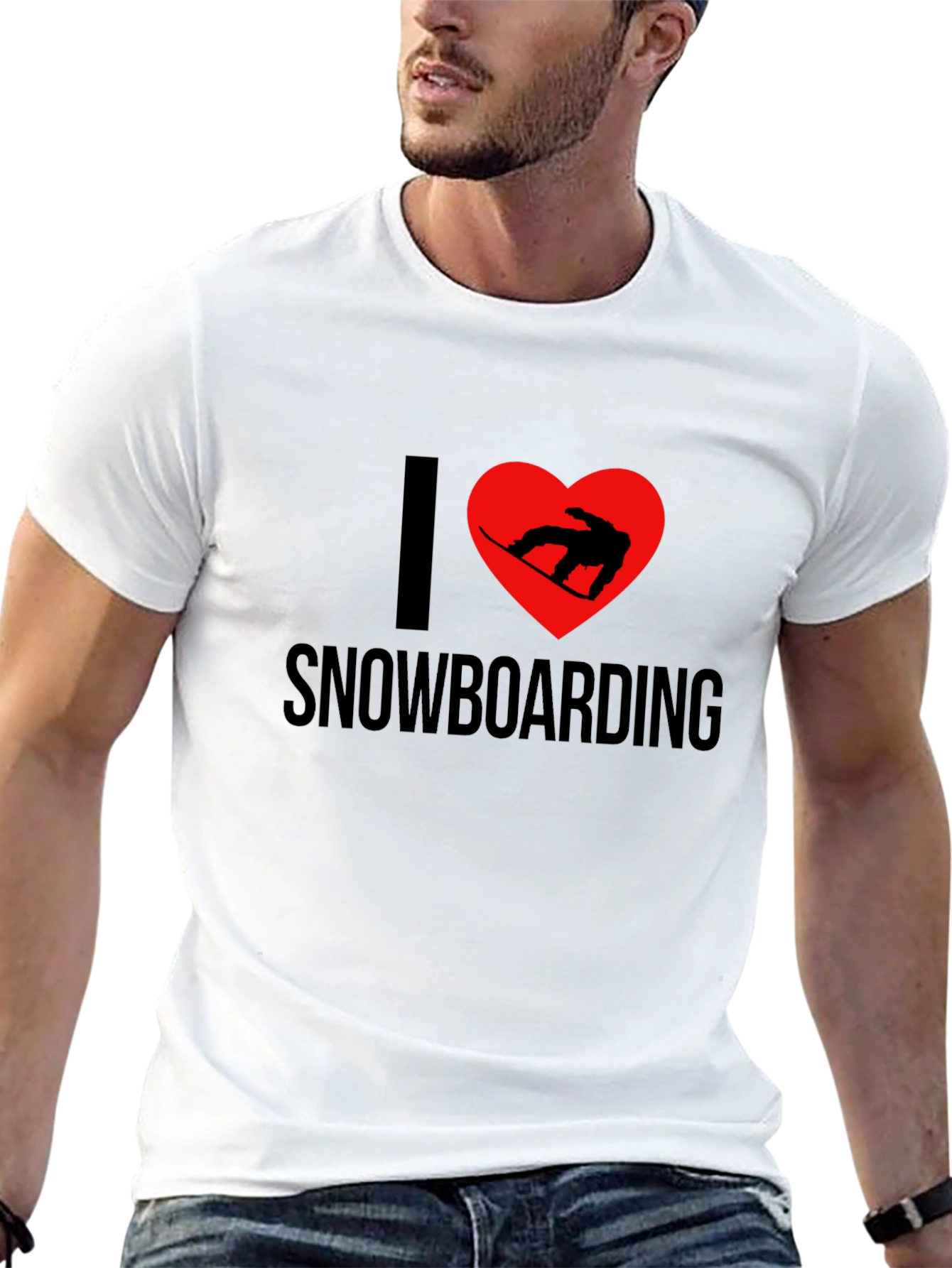 I Heart Snowboarding T-Shirt