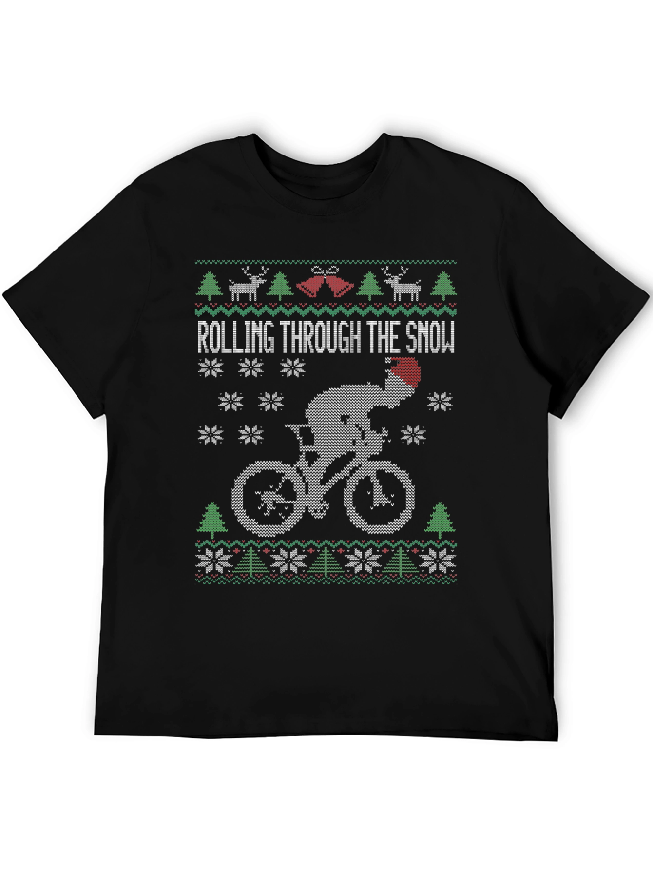 Rolling Through Snow Holiday T-Shirt