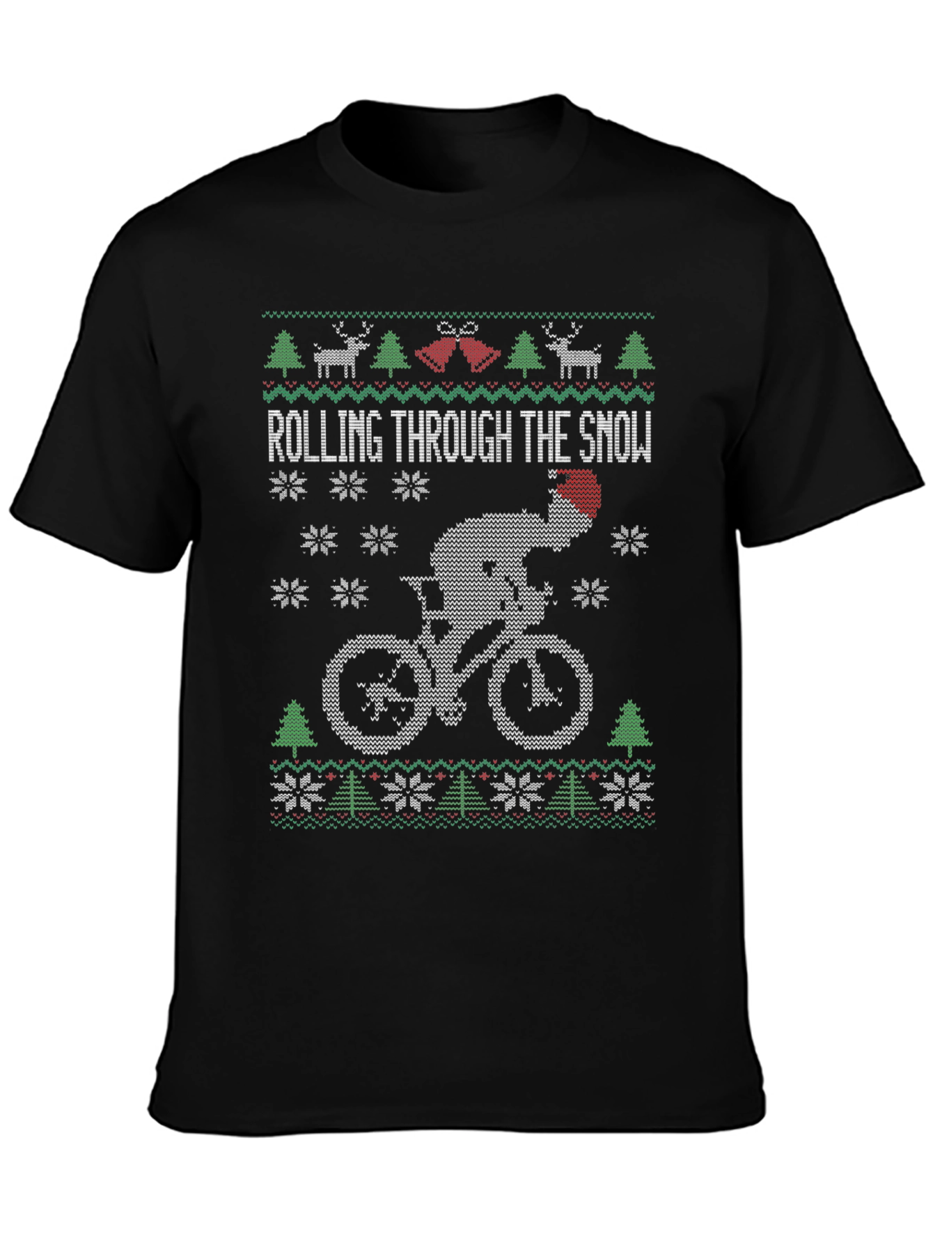 Rolling Through Snow Holiday T-Shirt
