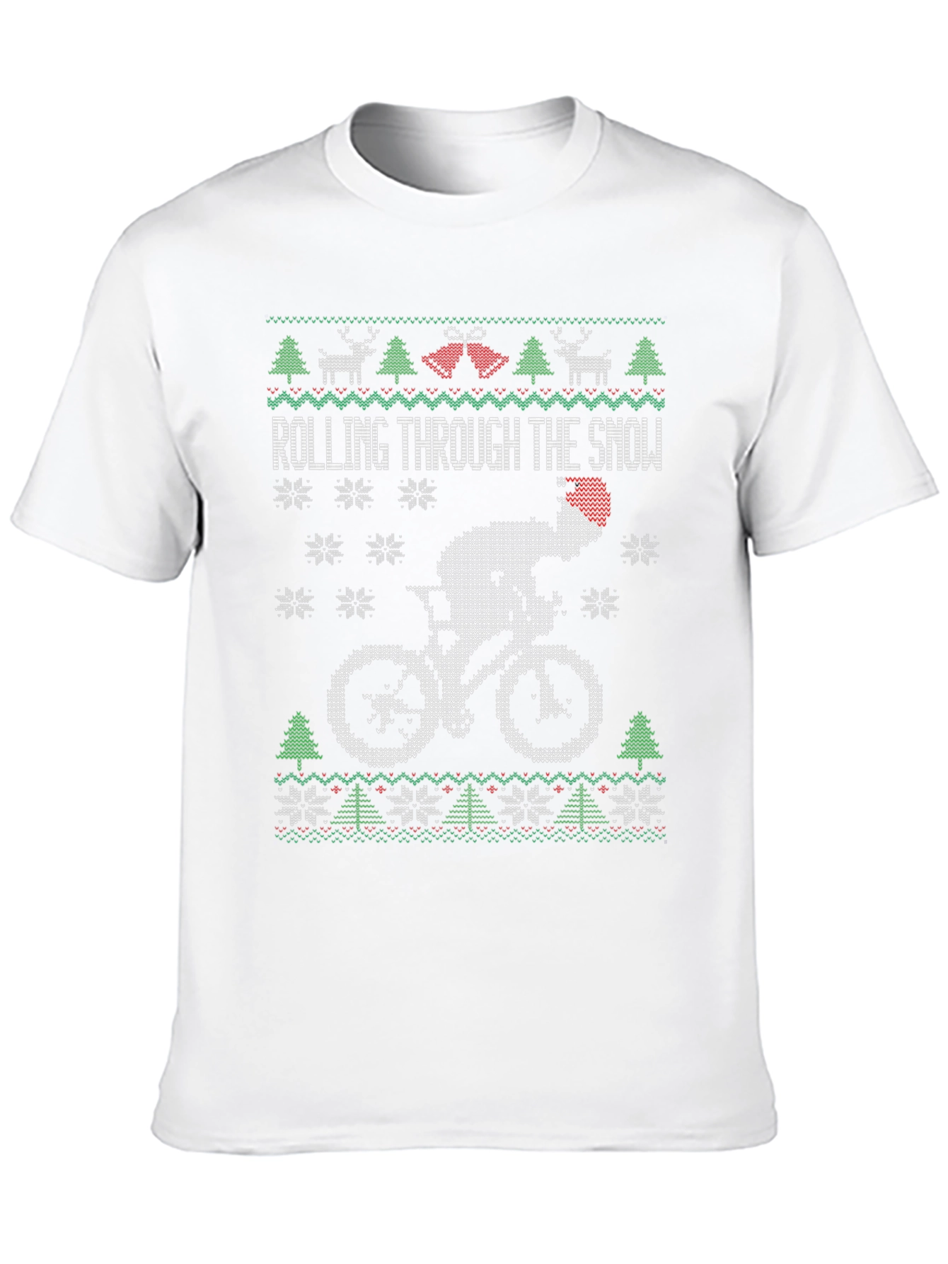 Rolling Through Snow Holiday T-Shirt