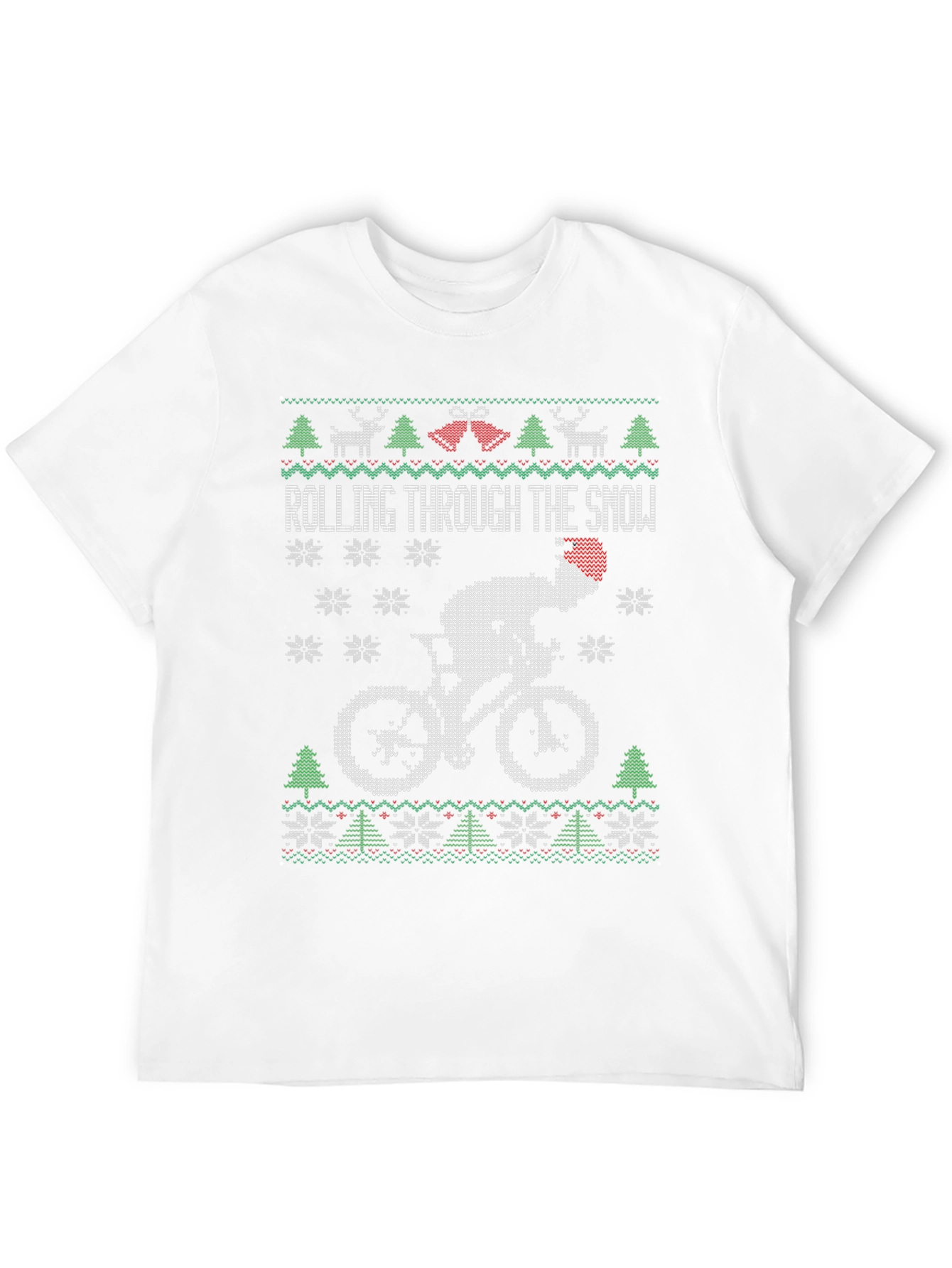 Rolling Through Snow Holiday T-Shirt
