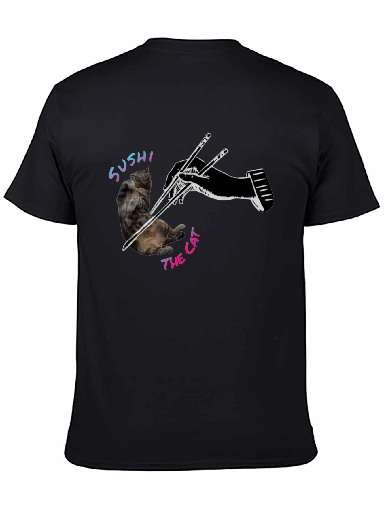 Sushi The Cat Graphic T-Shirt