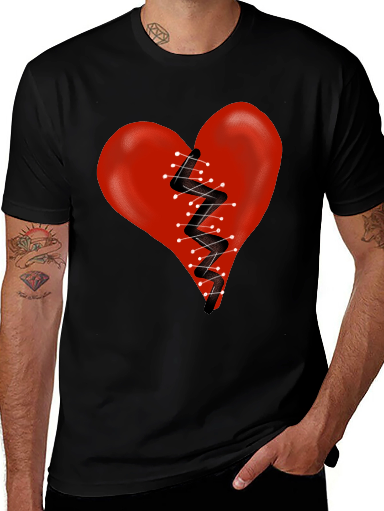 Mended Heart Graphic Tee