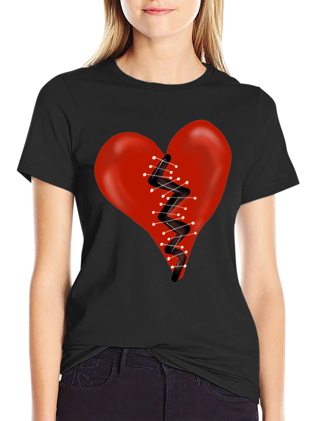 Mended Heart Graphic Tee