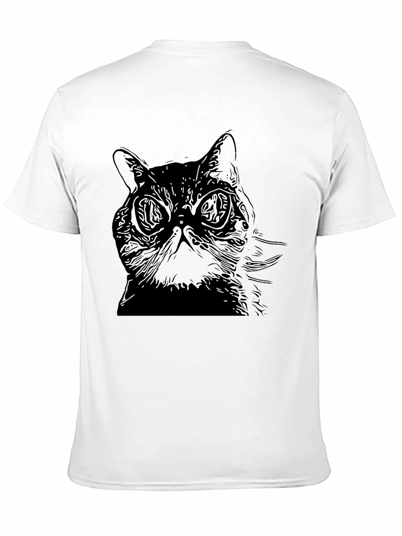 Black Cat Graphic T-Shirt