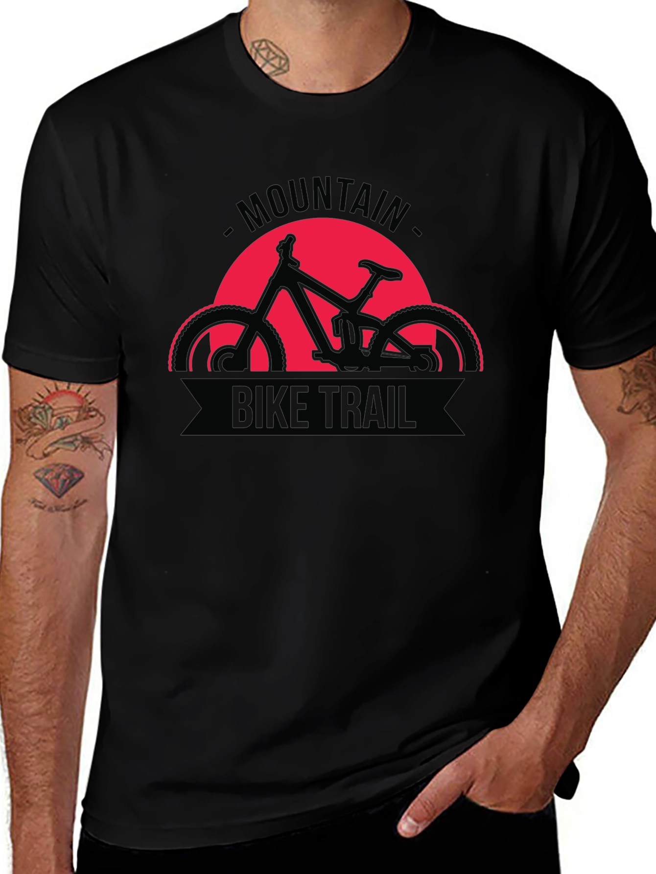 Mountain Bike Trail T-Shirt - Ride the Adventure