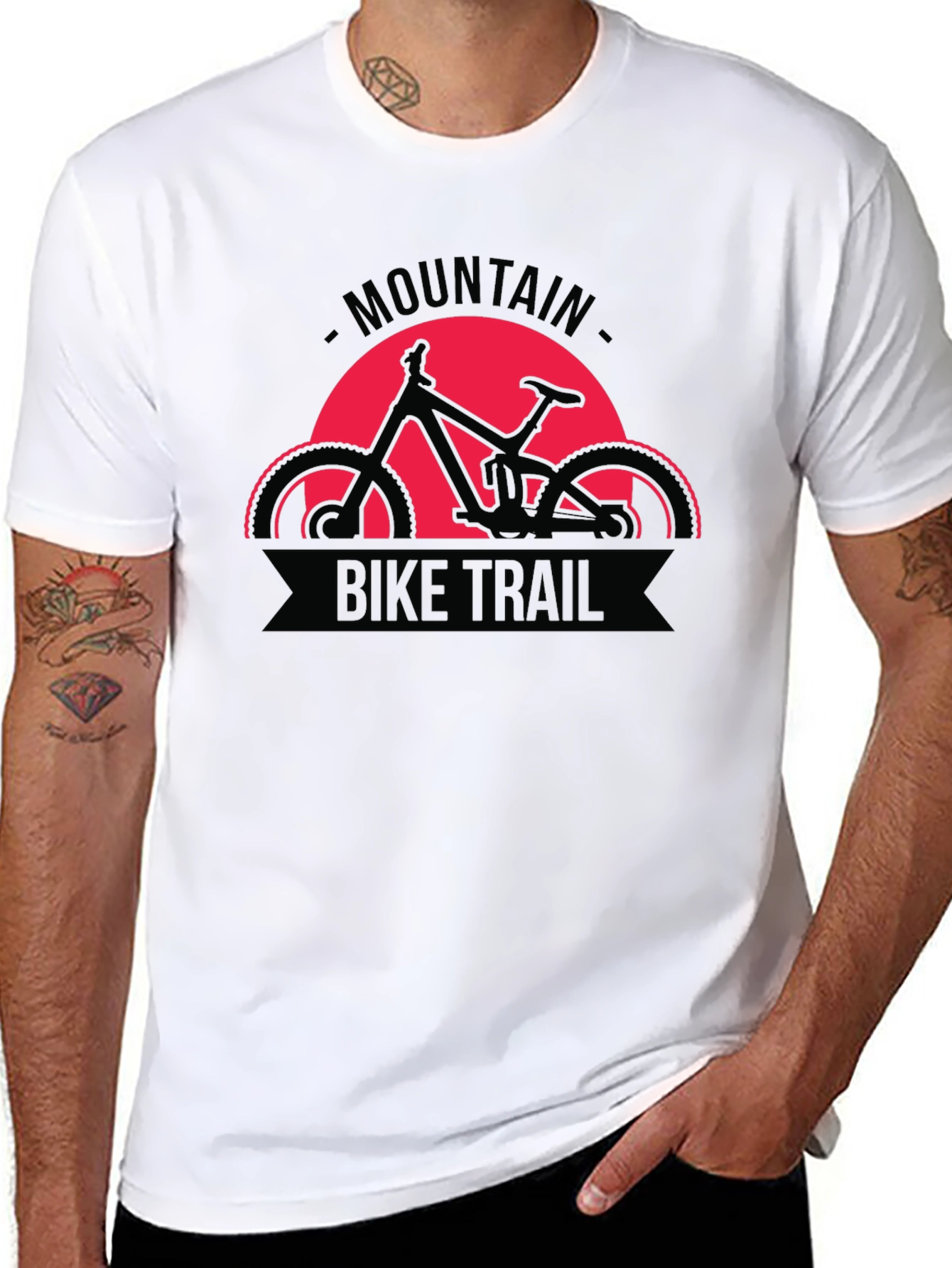 Mountain Bike Trail T-Shirt - Ride the Adventure