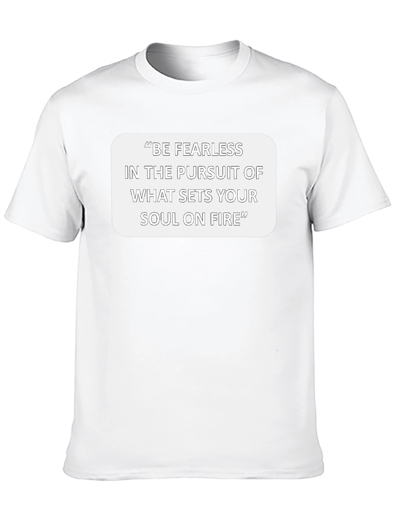 Fearless Pursuit Graphic T-Shirt - Motivational Tee