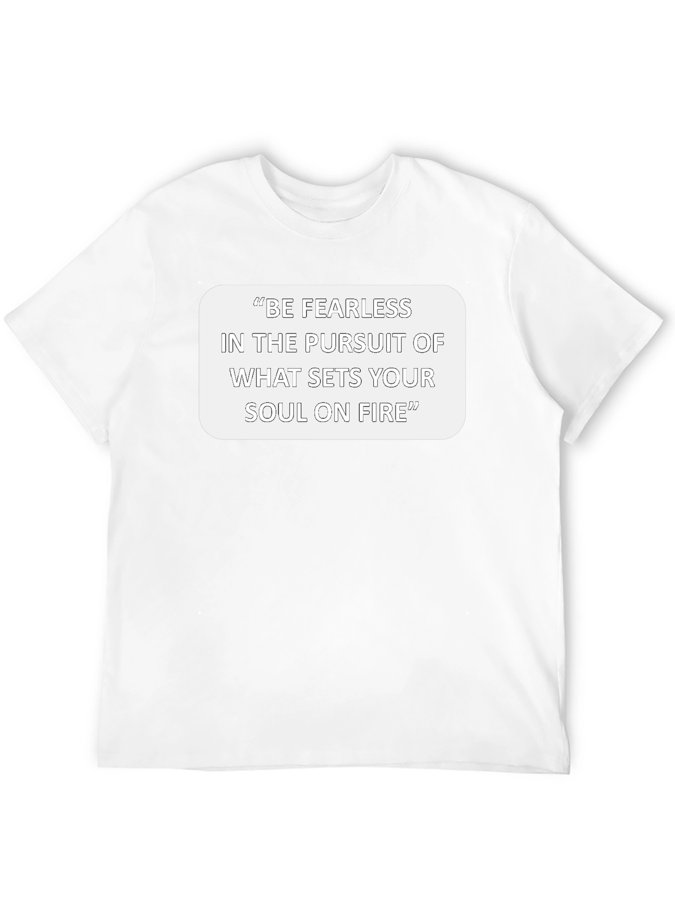 Fearless Pursuit Graphic T-Shirt - Motivational Tee