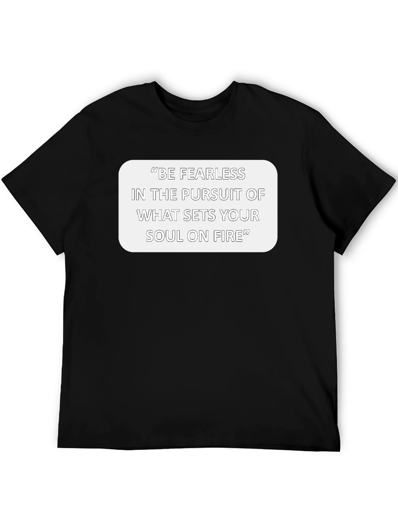 Fearless Pursuit Graphic T-Shirt - Motivational Tee