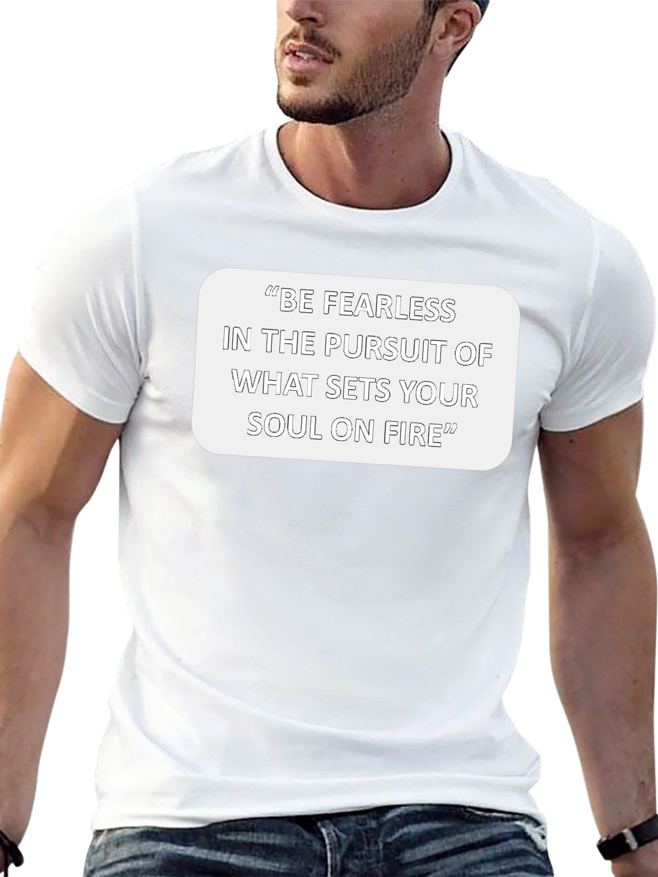 Fearless Pursuit Graphic T-Shirt - Motivational Tee