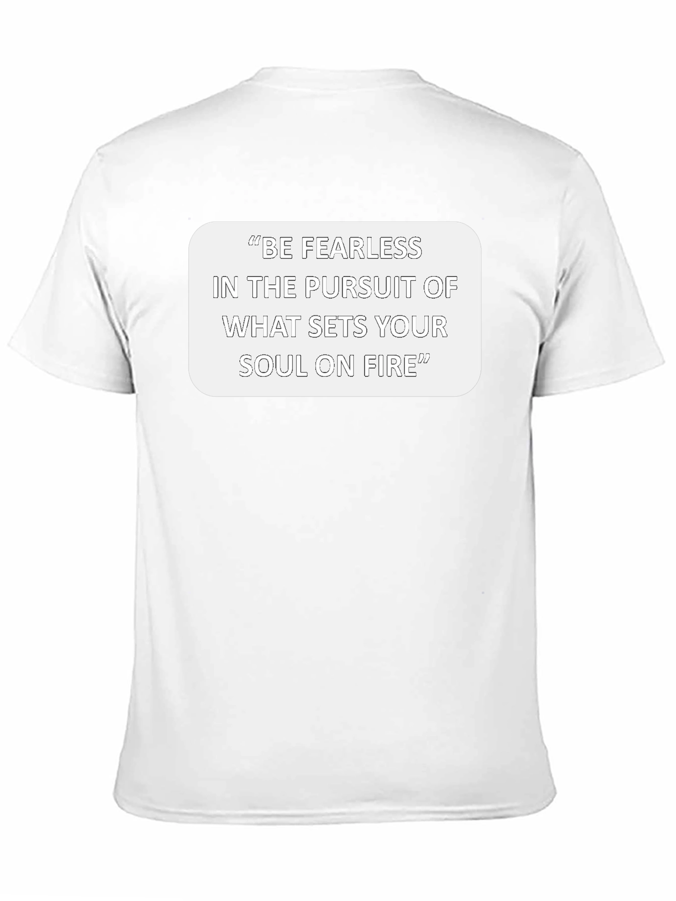 Fearless Pursuit Graphic T-Shirt - Motivational Tee