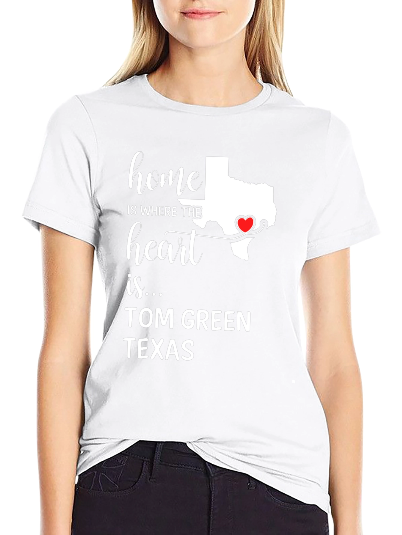 Home is Where the Heart is Texas T-Shirt