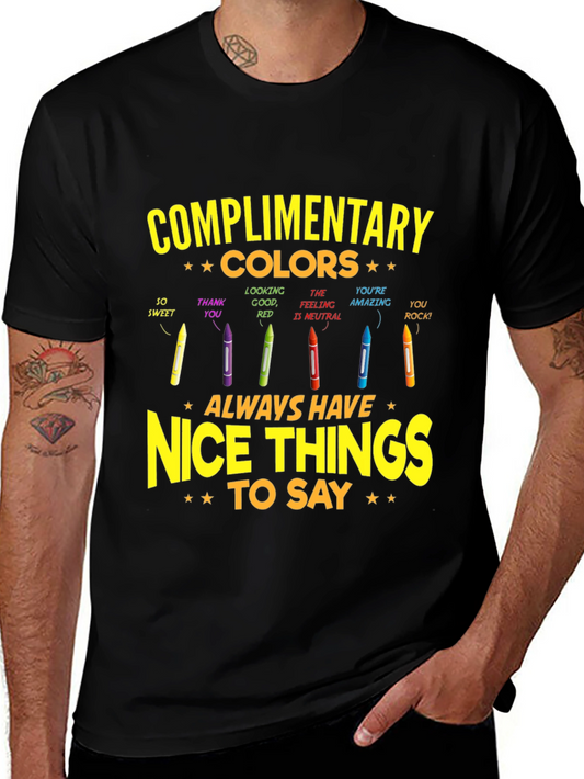 Complimentary Colors Graphic T-Shirt