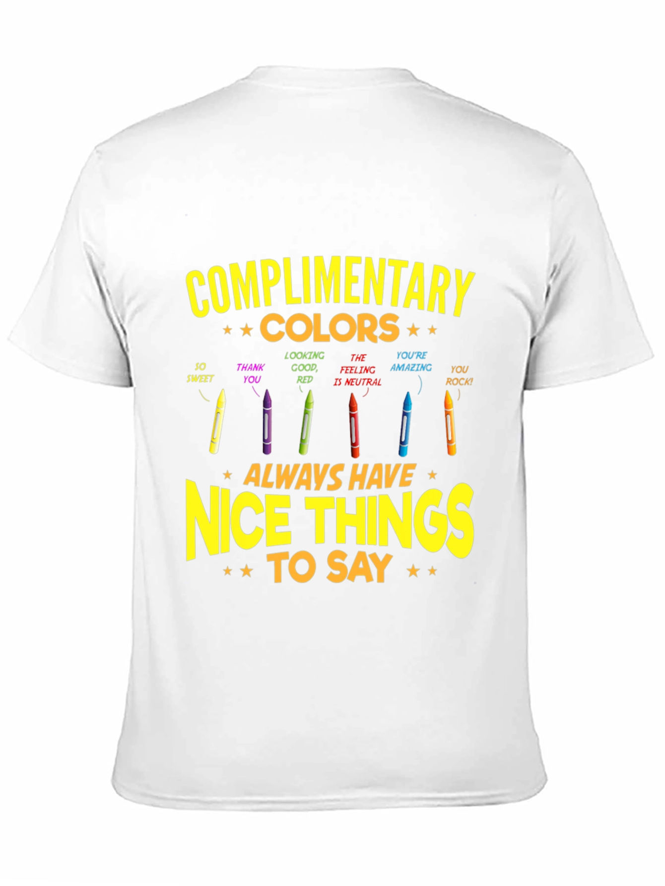 Complimentary Colors Graphic T-Shirt