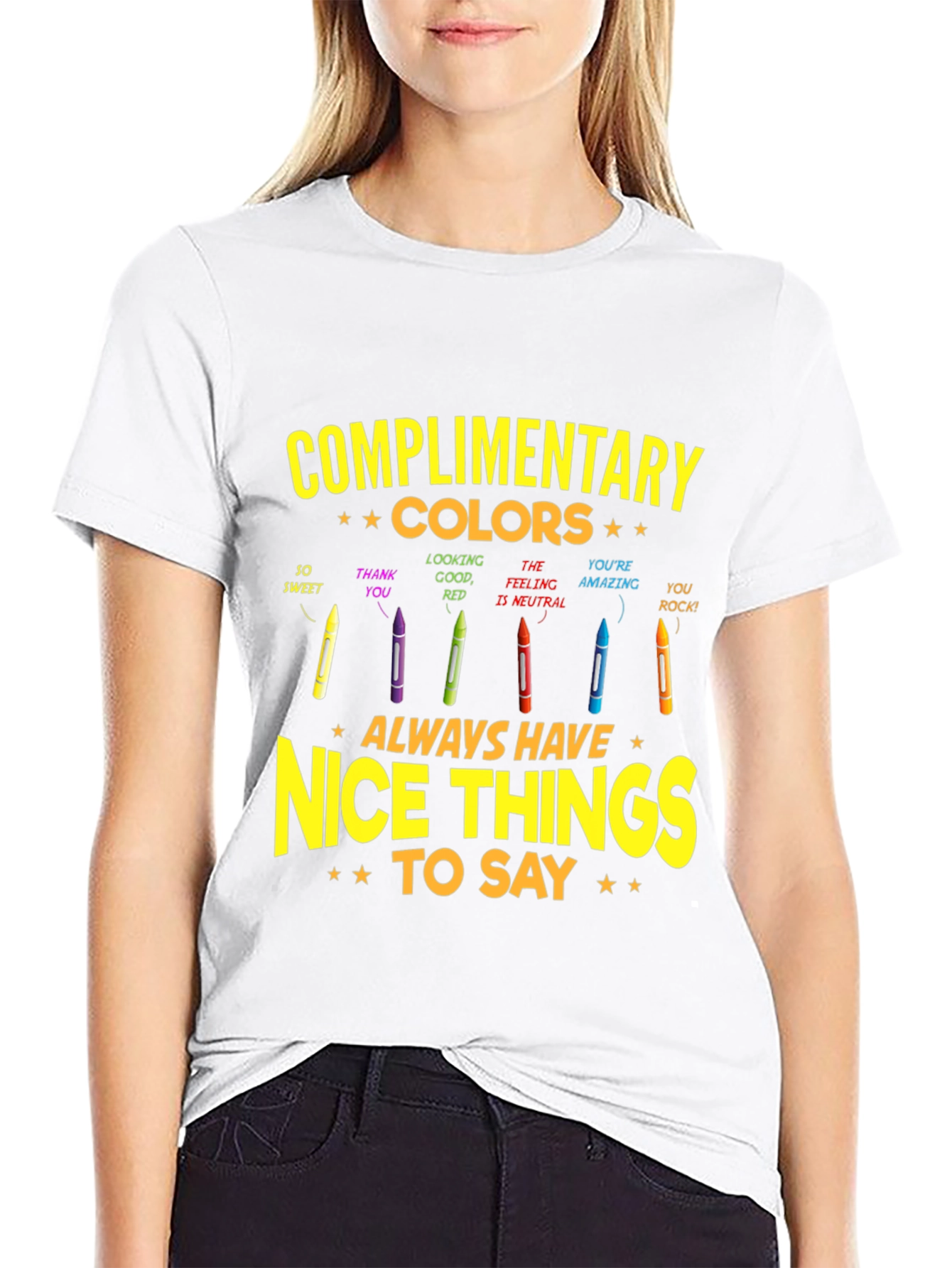 Complimentary Colors Graphic T-Shirt